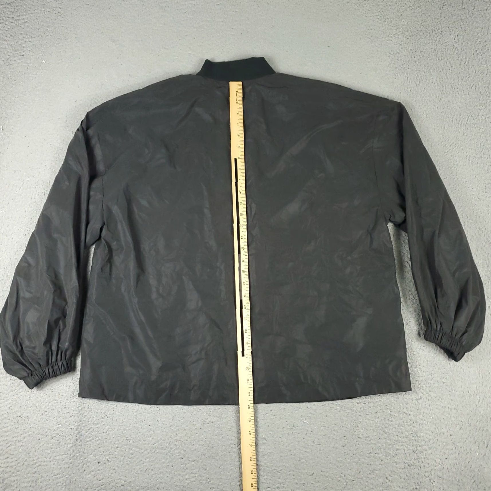 Fabletics Fabletics Windbreaker Jacket Mens XL Gray Nylon Full Zip Golf Outdoor Sports Size US XL / EU 56 / 4 - 7 Thumbnail