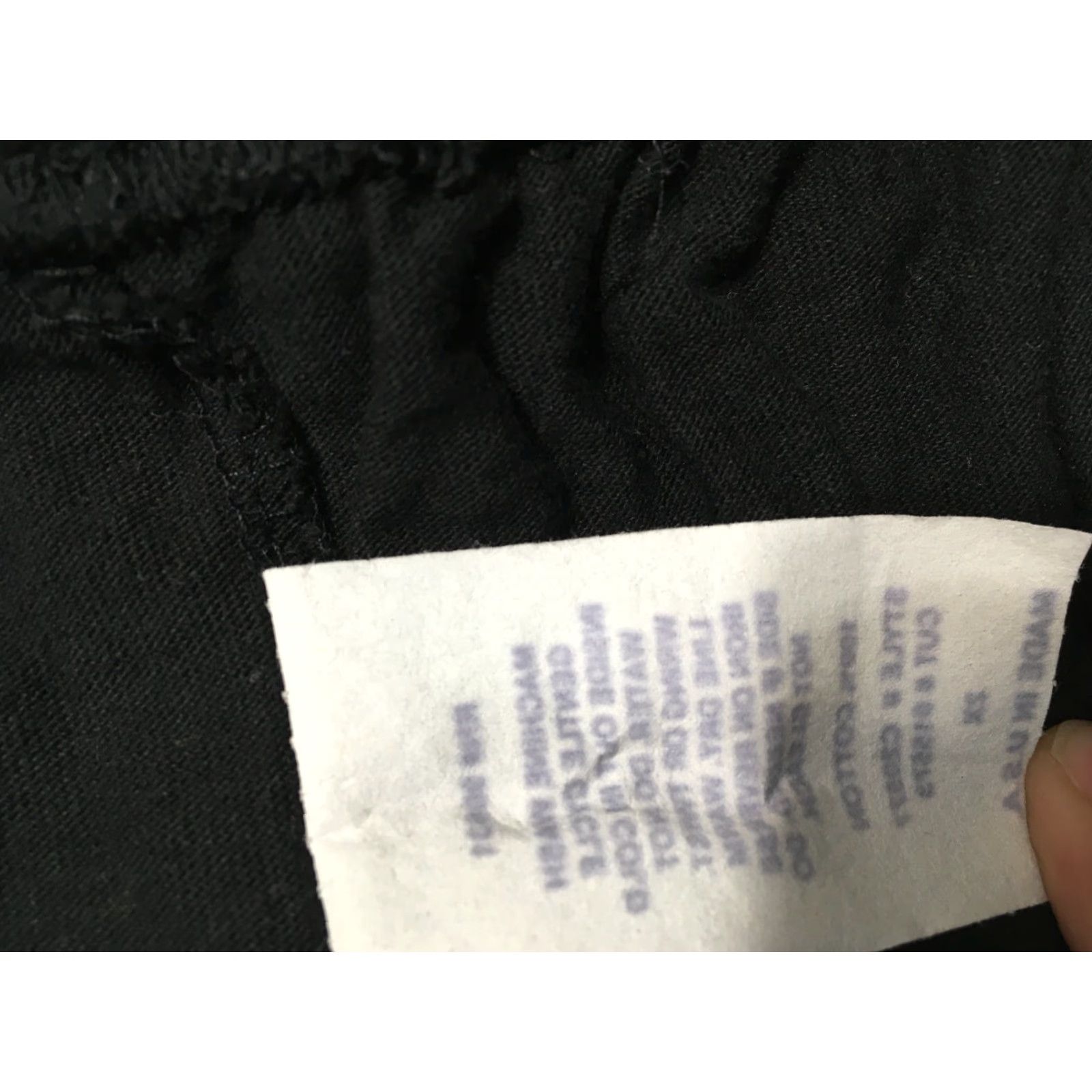 Vintage VINTAGE Original Copa Cabana Wide Leg Cropped Black Linen Rayon Pants 2X Women's Spring Summer Casual Beach Festival Holiday USA Retro Womens Size XXL / US 16-18 / IT 52-54 - 3 Thumbnail