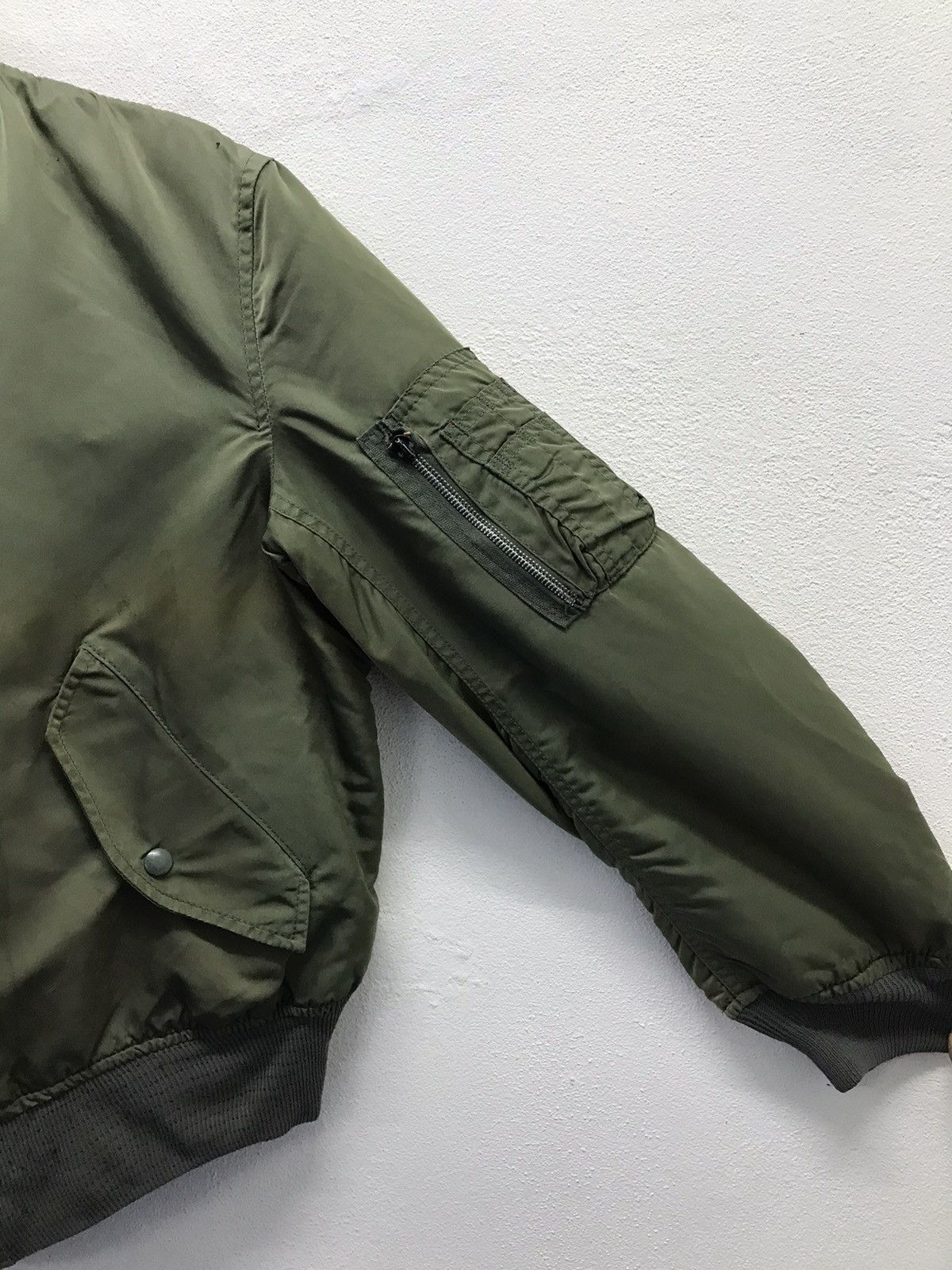 Alpha Industries × Vintage Vintage Alpha Industries Made In Usa Jacket Size US L / EU 52-54 / 3 - 4 Thumbnail