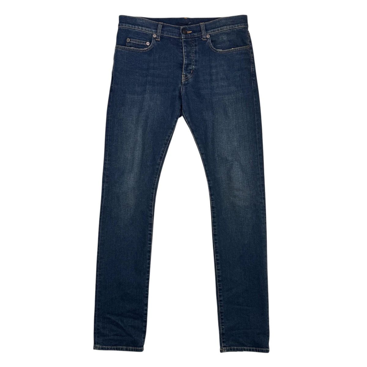 Saint Laurent Paris SAINT LAURENT PARIS FW16 BLUE D01 DENIM Size US 30 / EU 46 - 2 Thumbnail