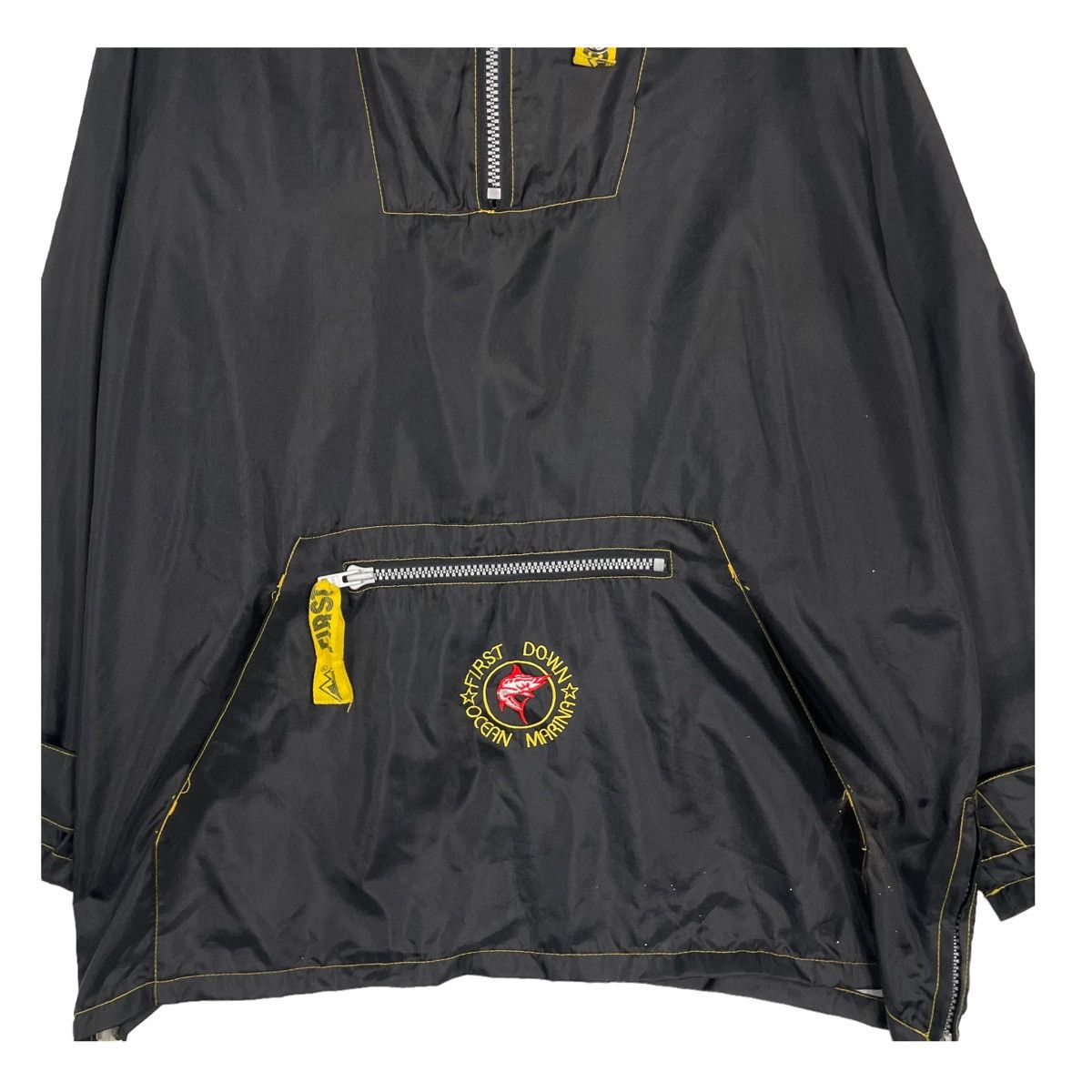 Japanese Brand 💥FIRST DOWN ANORAK NYLON SPORT JACKET Size US L / EU 52-54 / 3 - 6 Thumbnail