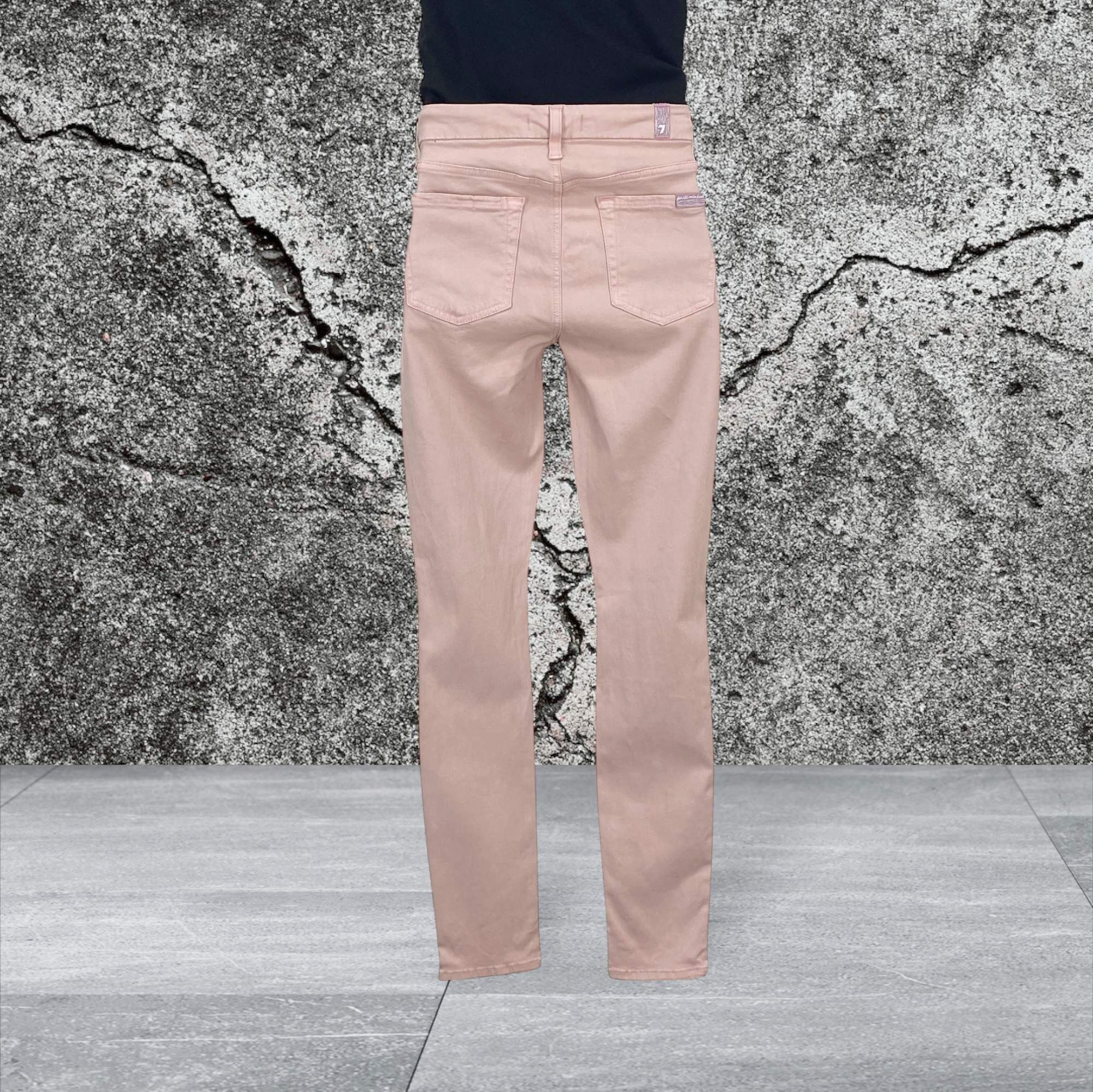 7 For All Mankind × Japanese Brand 7 for all mankind Skinny Jeans Size 24" / US 00 / IT 34 - 2 Thumbnail
