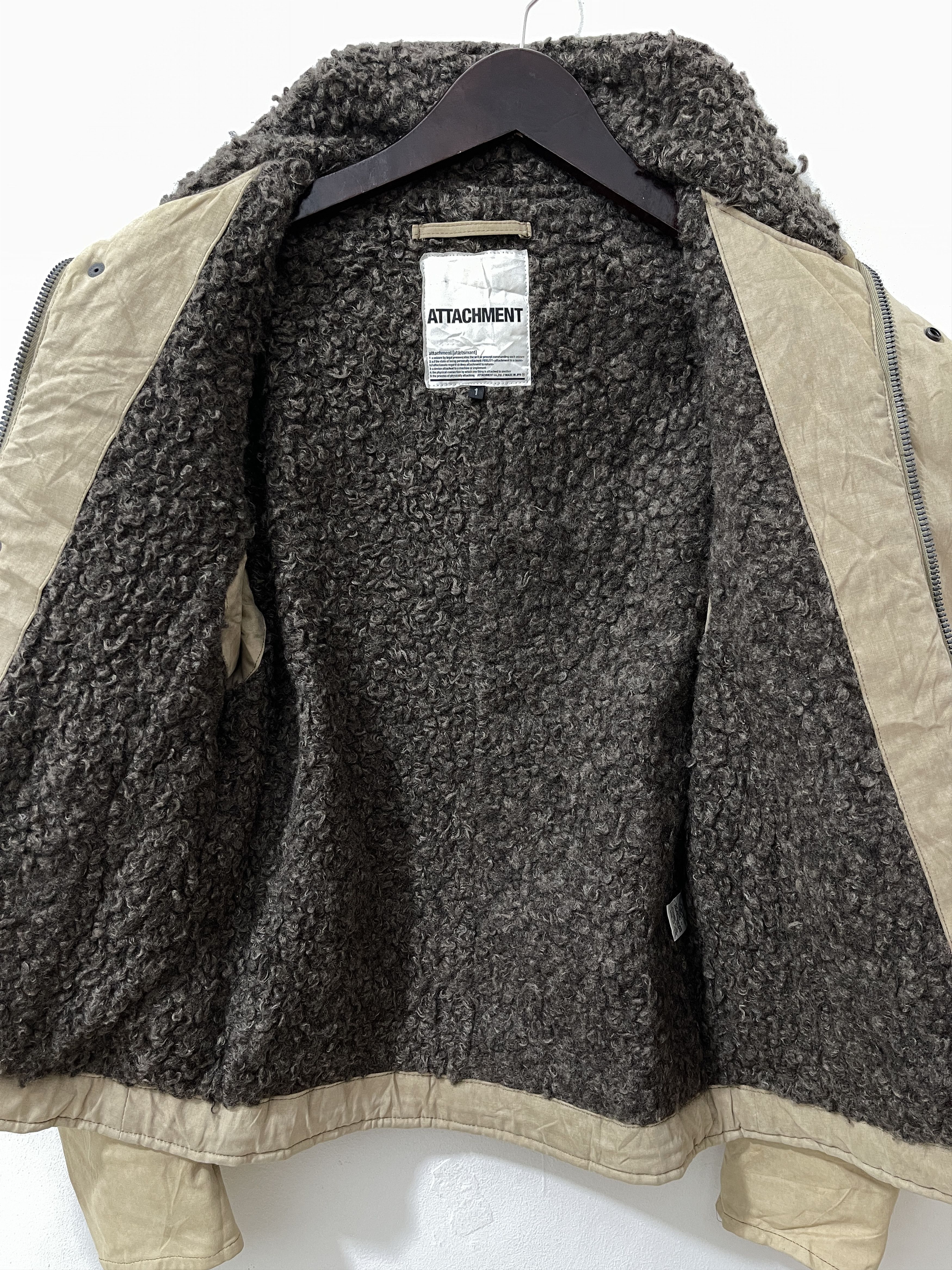 Kazuyuki Kumagai Attachment Attachment Kazuyuki Kumagai High Collar Shell Jacket Size US M / EU 48-50 / 2 - 5 Thumbnail