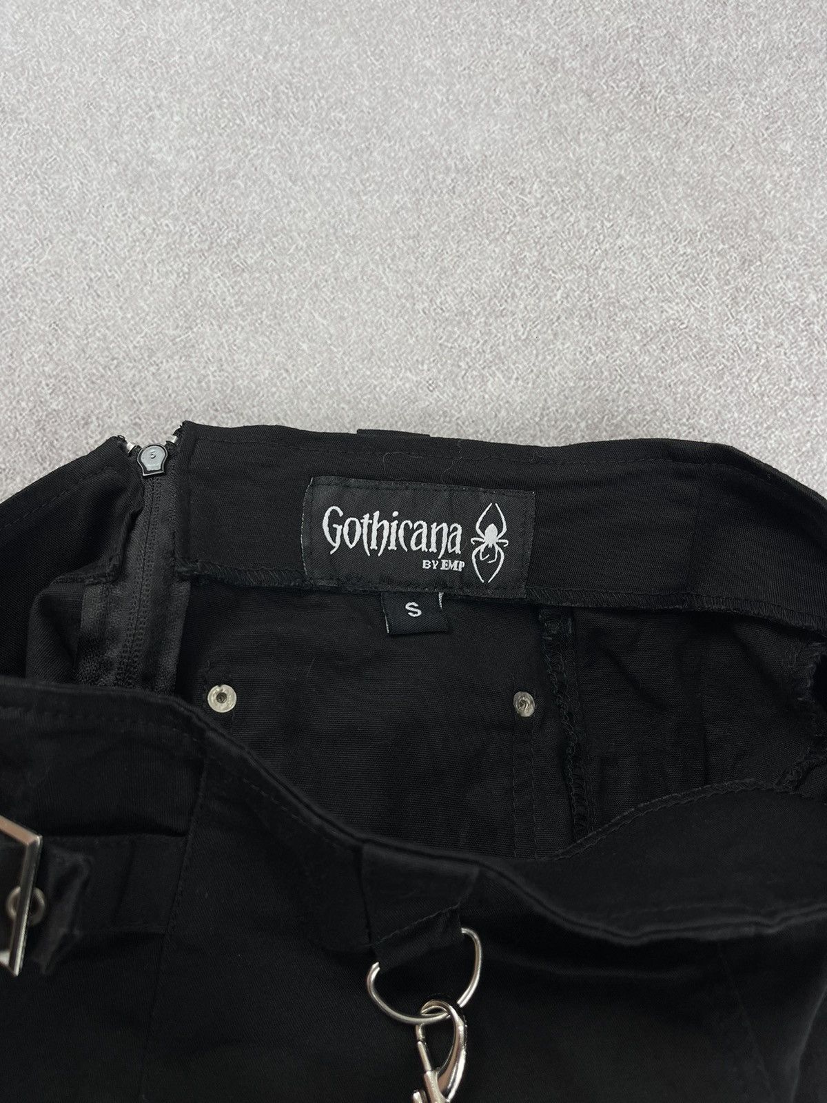 Japanese Brand Gothicana by Emp Gothic Mini Skirt Size S Size 27" / US 4 / IT 40 - 9 Thumbnail