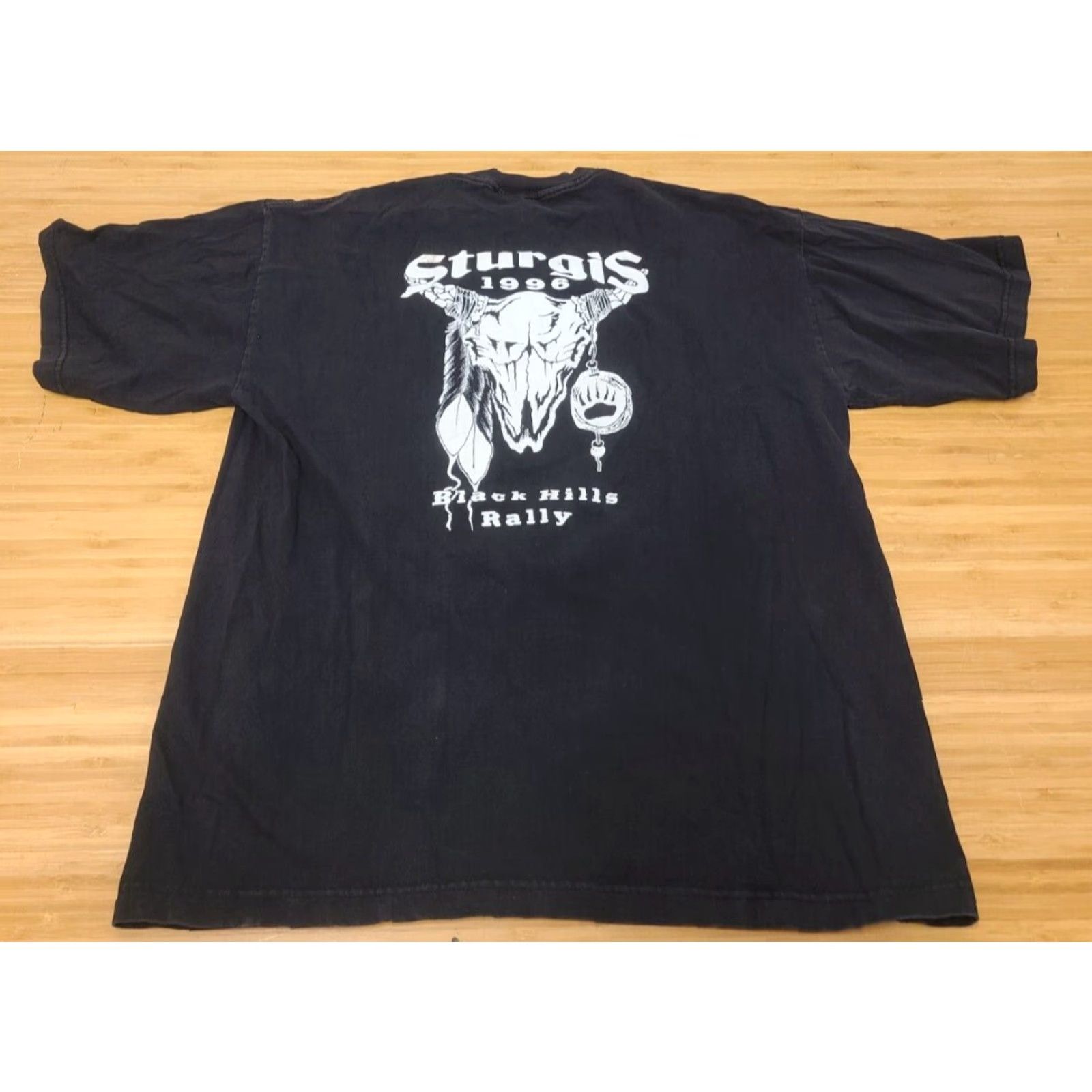 Vintage VINTAGE Culver Dare Sturgis Rally Shirt Mens Size Large Black Short Sleeve Size US L / EU 52-54 / 3 - 4 Thumbnail