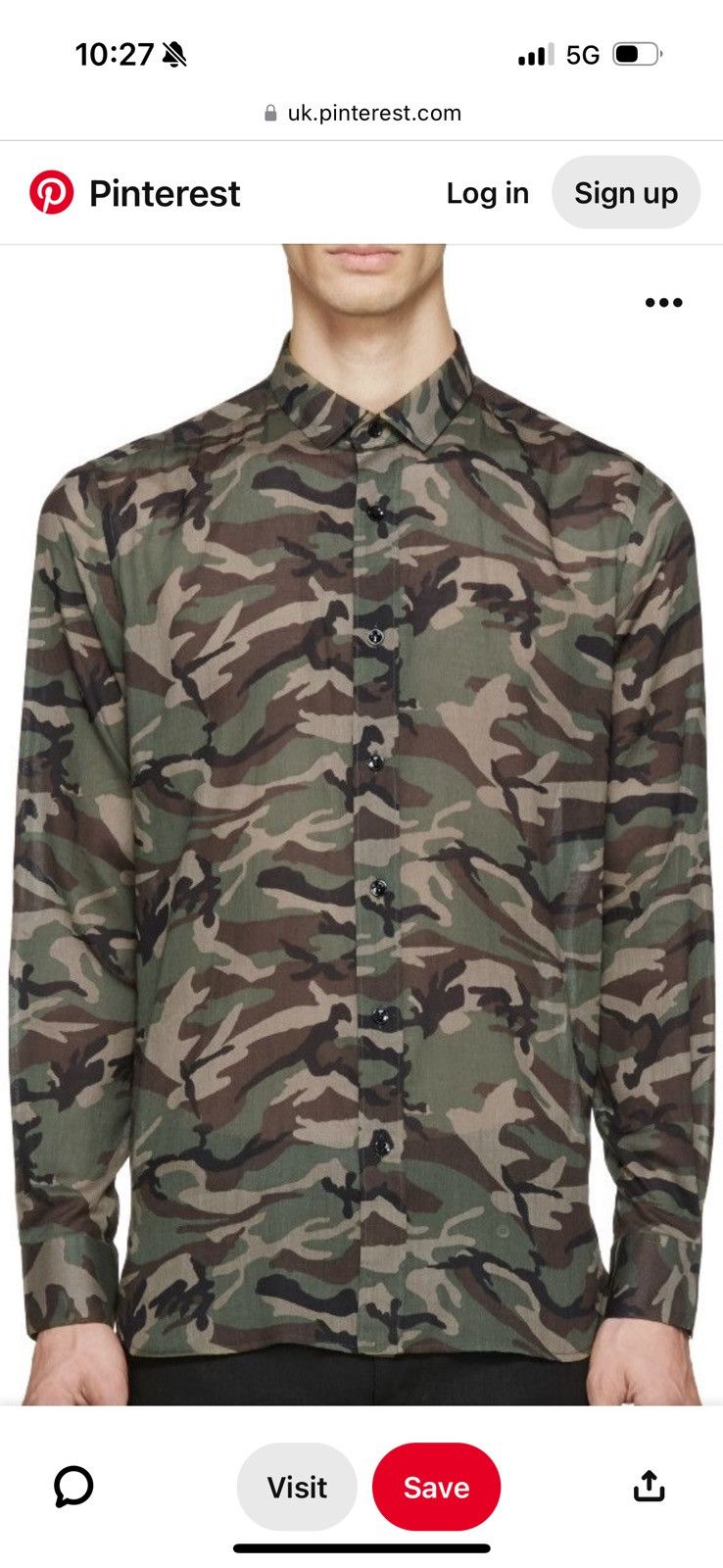 Saint Laurent Paris SAINT LAURENT shirt SEE PHOTOS FOR REAL TAPE MEASUREMENTS Size US S / EU 44-46 / 1 - 20 Thumbnail