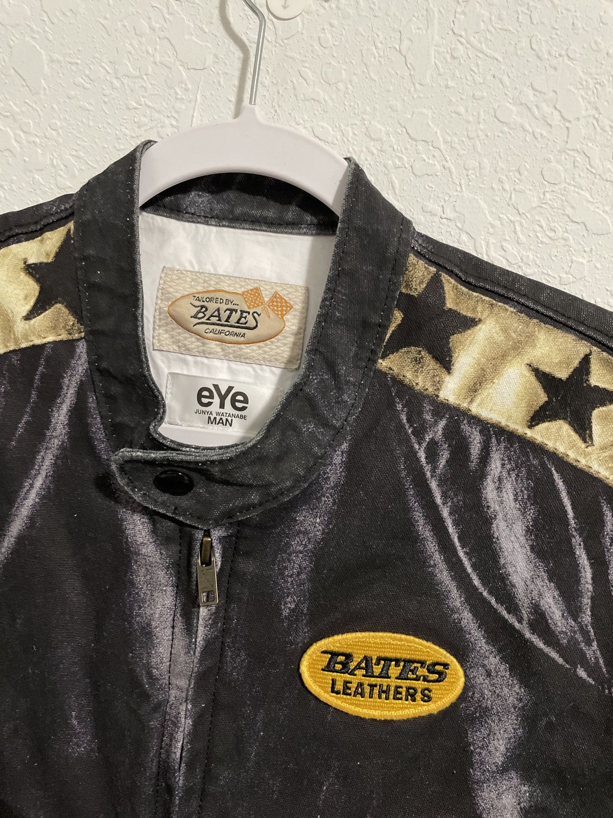 JUNYA WATANABE Leather Bates Jacket Junya Watanabe X Berberjin X