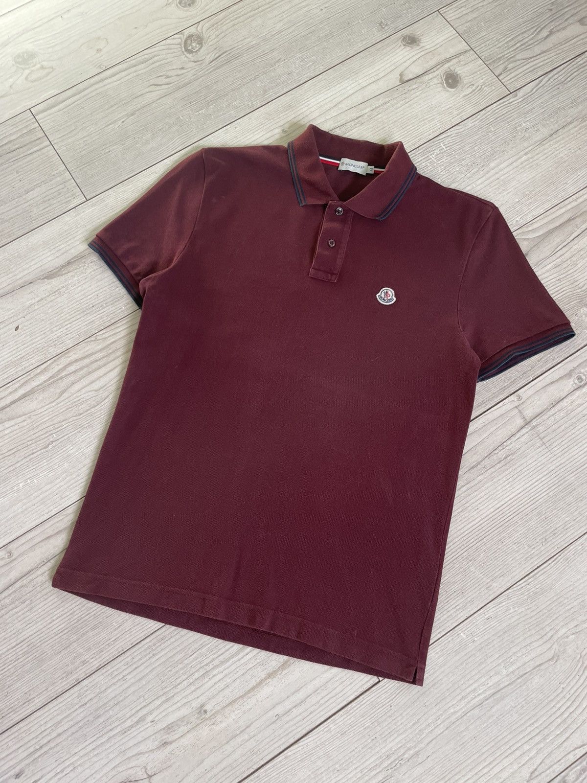 Moncler Moncler Polo Maglia Manica Corta Logo Size US M / EU 48-50 / 2 - 4 Thumbnail