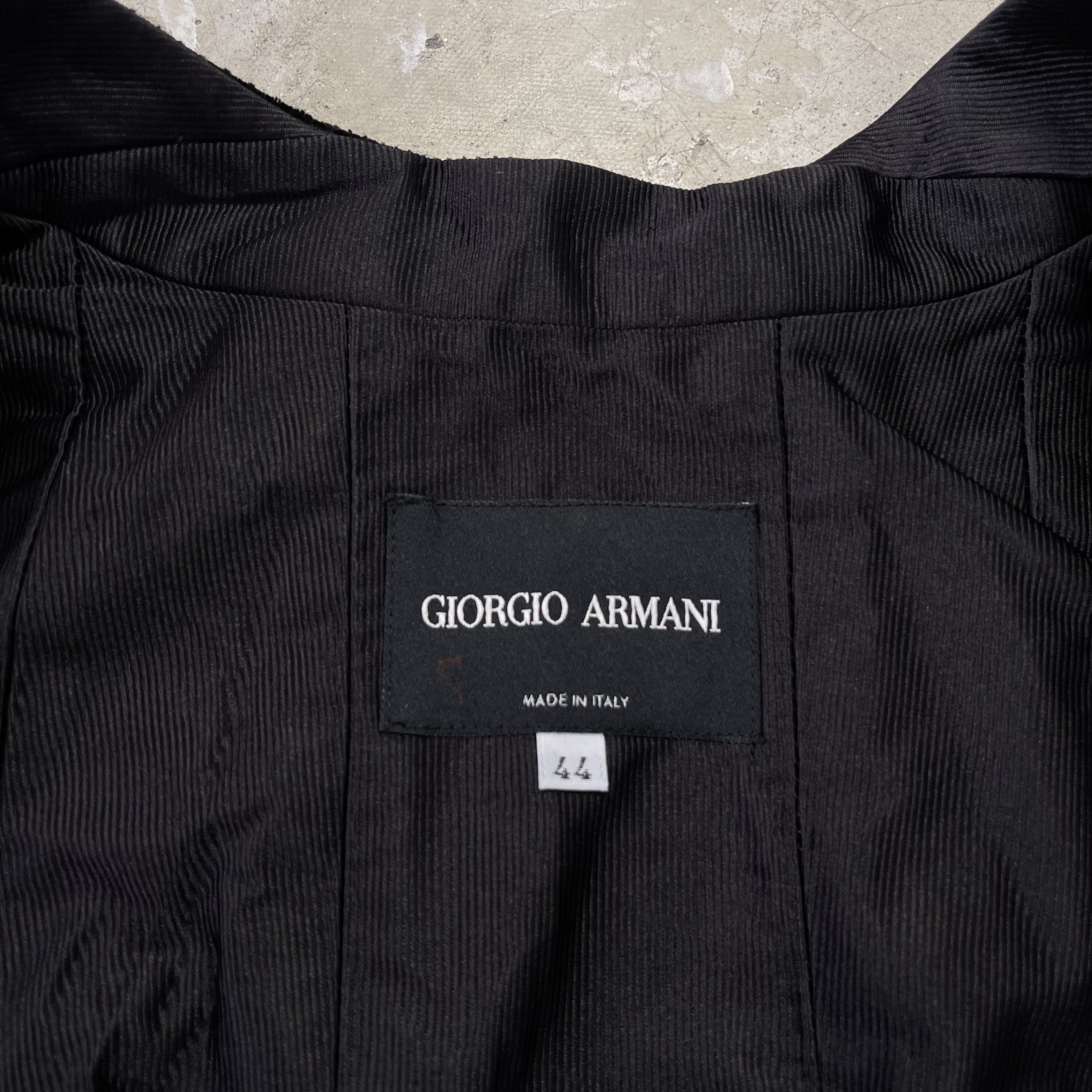 Giorgio Armani Giorgio Armani - Coduroy - Velour - Tops Size L / US 10 / IT 46 - 4 Thumbnail