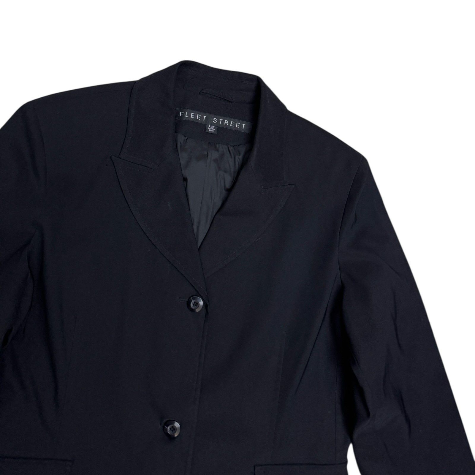 Other FLEET STREET Retro Long Trench Business Jacket Coat Large Size L / US 10 / IT 46 - 2 Thumbnail