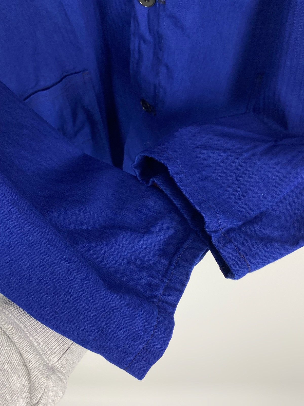 Vintage 70s 80s Vintage German Forglos HBT Sanfor Work Chore Jacket Size US L / EU 52-54 / 3 - 6 Thumbnail