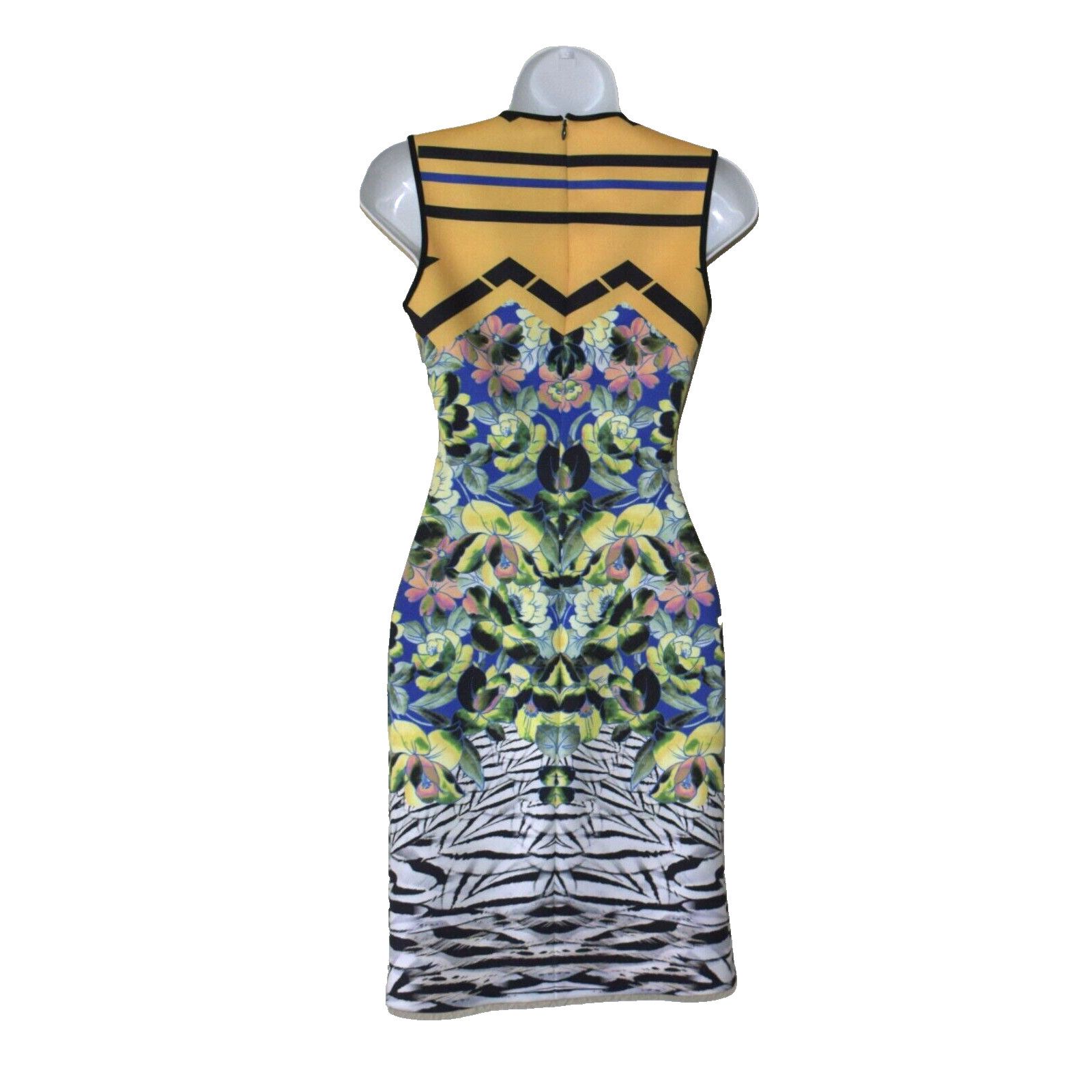 Clover Canyon NWT CLOVER CANYON Gem Embellished Neoprene Bodycon Dress S Size S / US 4 / IT 40 - 3 Thumbnail