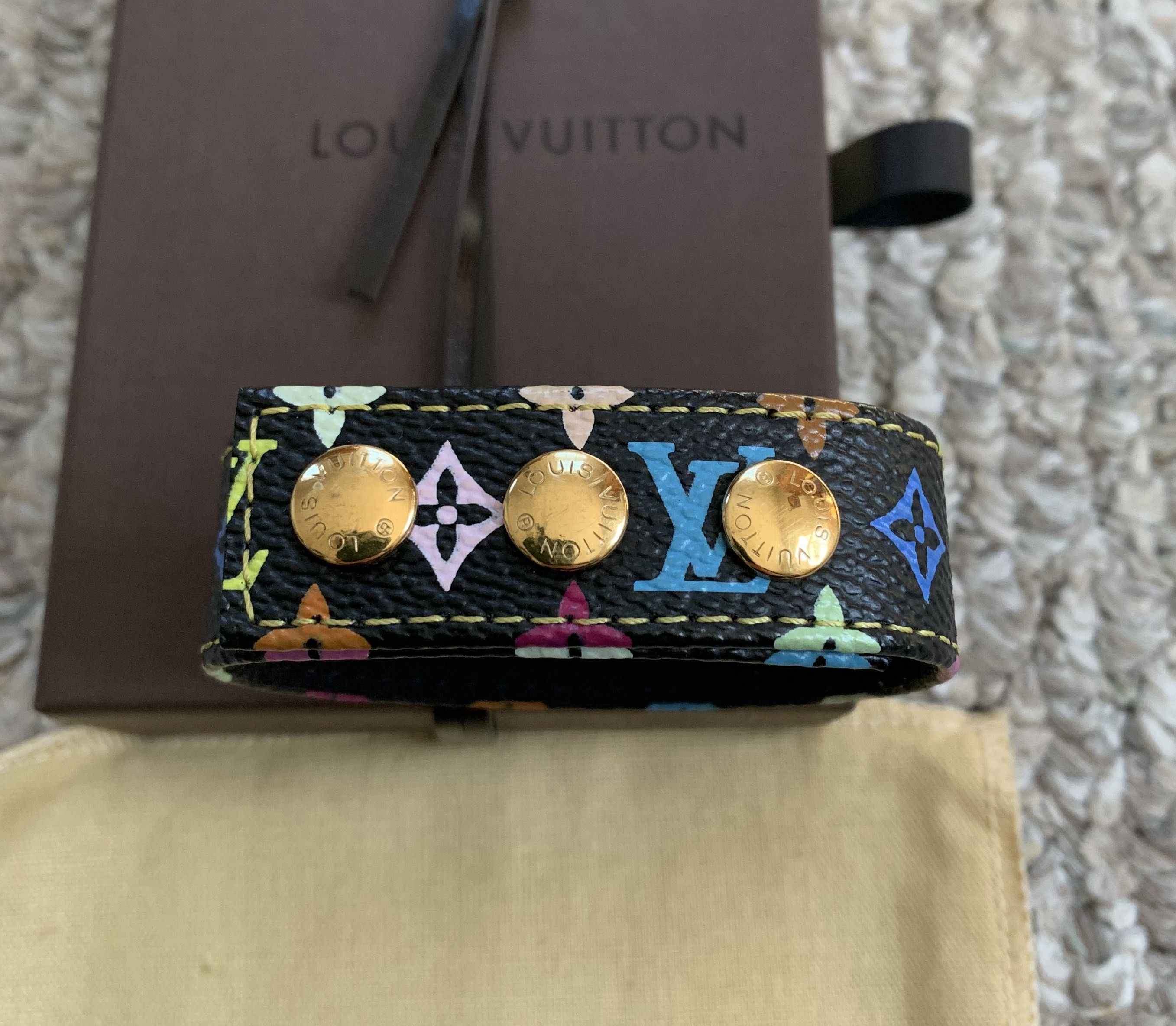 Louis Vuitton × Takashi Murakami S/S 2003 Louis Vuitton x Murakami VIP Multicolor Bracelet Size ONE SIZE - 5 Thumbnail