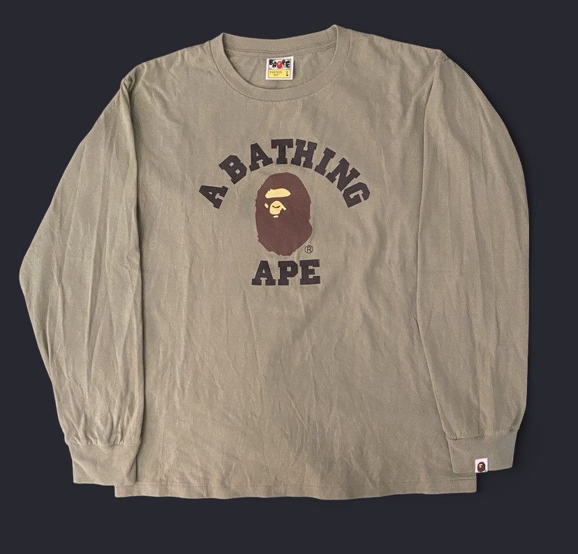 Bape Bape Long Sleeve Shirt Size US L / EU 52-54 / 3 - 1 Thumbnail