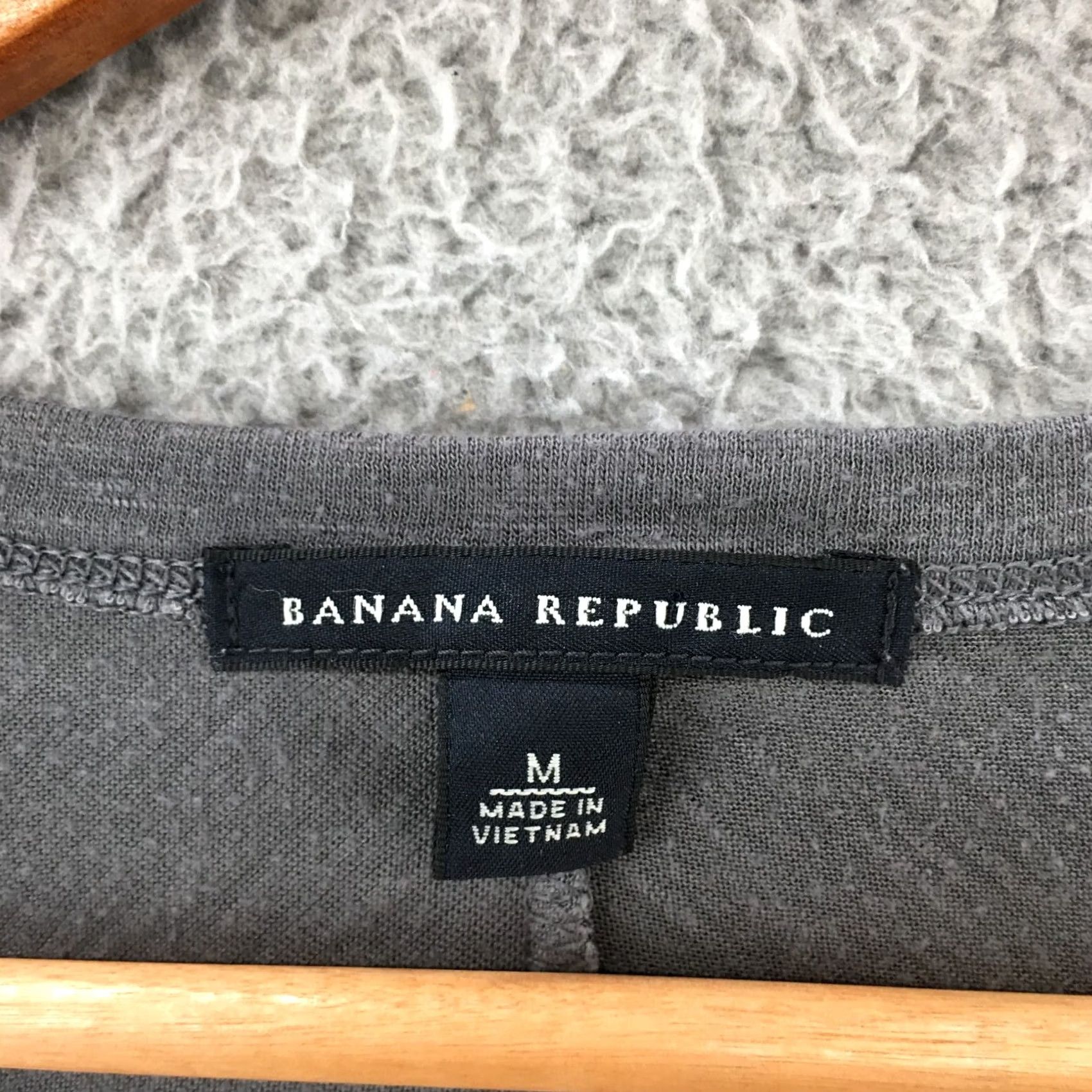 Banana Republic Banana Republic Tank Top Womens Medium Gray Ruffle Sleeveless Casual Shirt Size M / US 6-8 / IT 42-44 - 5 Thumbnail