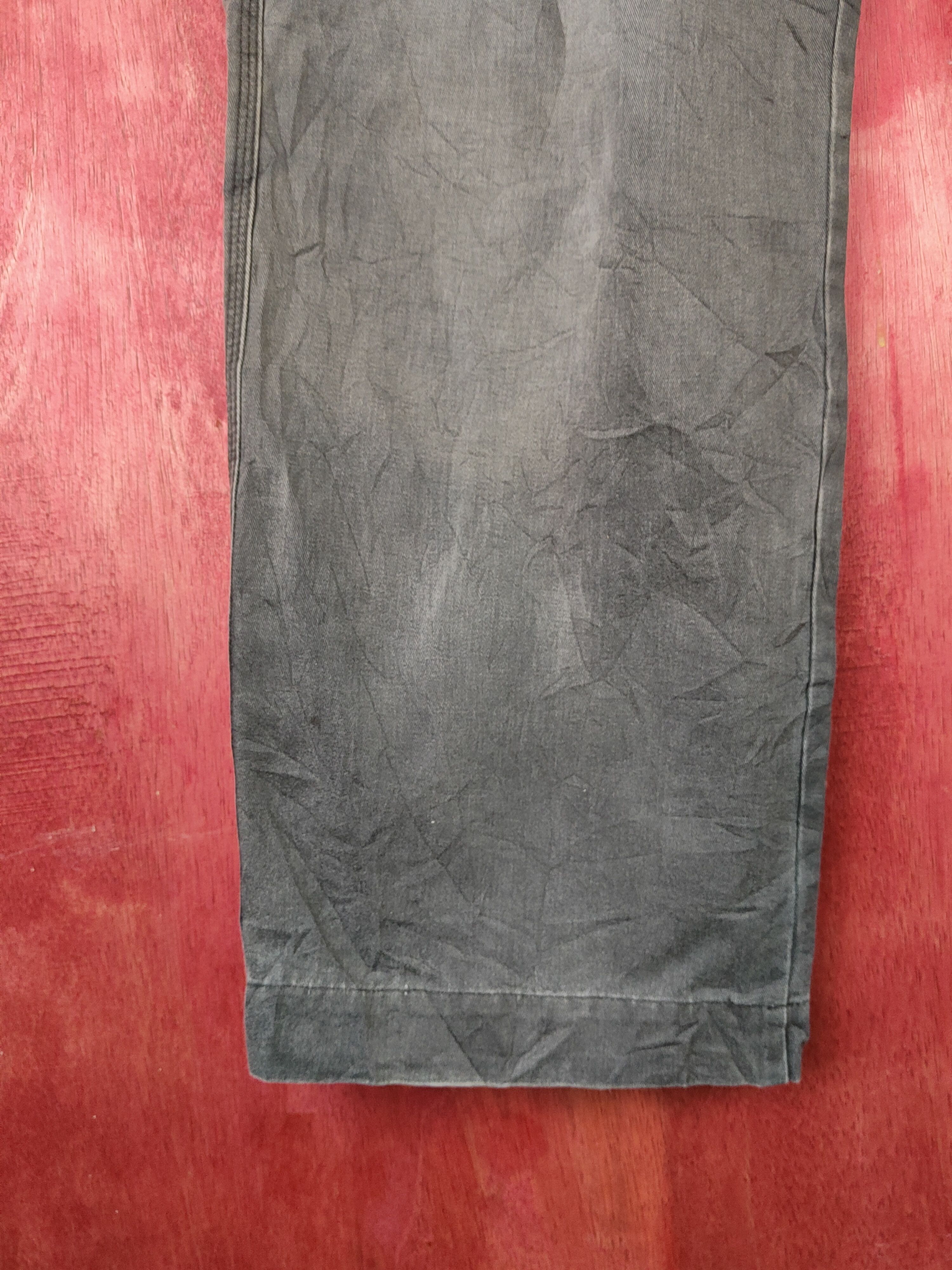 Grancisco Dark Blue Faded Multipocket Cargo Pants #S1441