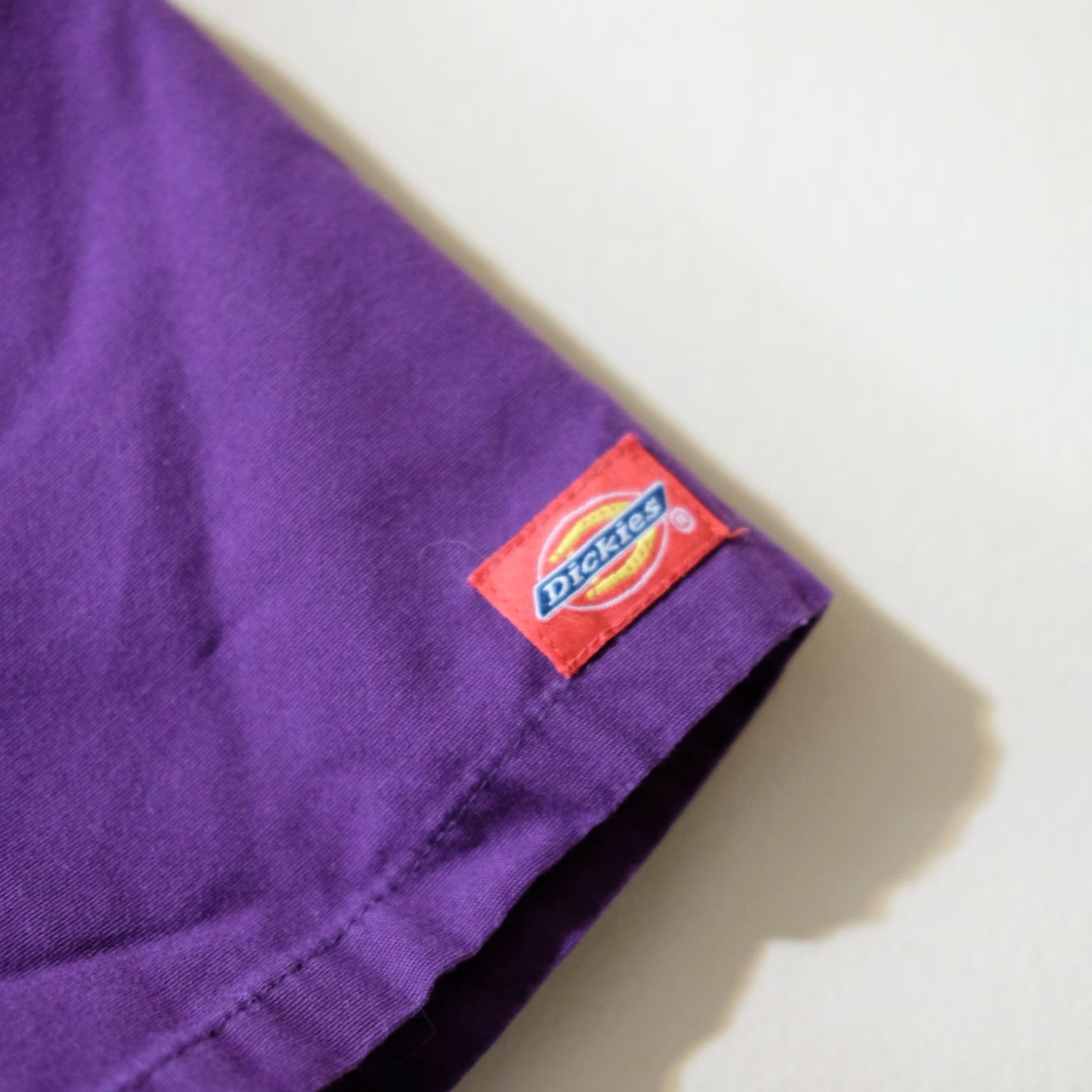 Dickies Dickies Scrub Top Purple V-Neck Size S Womens Eggplant 85906 Medical Shirt Size US S / EU 44-46 / 1 - 5 Thumbnail