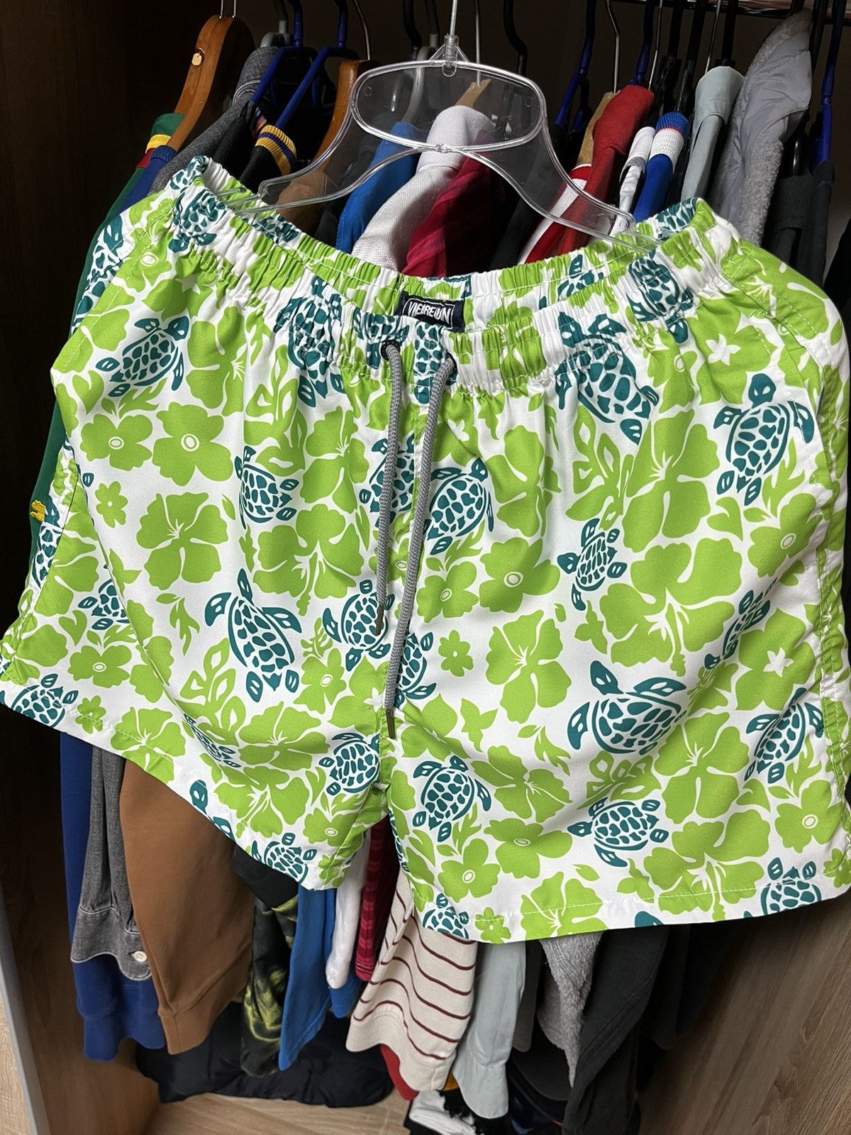 Other 🐢 VILEBREQUIN TURTLES DESIGNER SWIM LUXURY STREETWEAR SHORTS Size US 36 / EU 52 - 1 Thumbnail