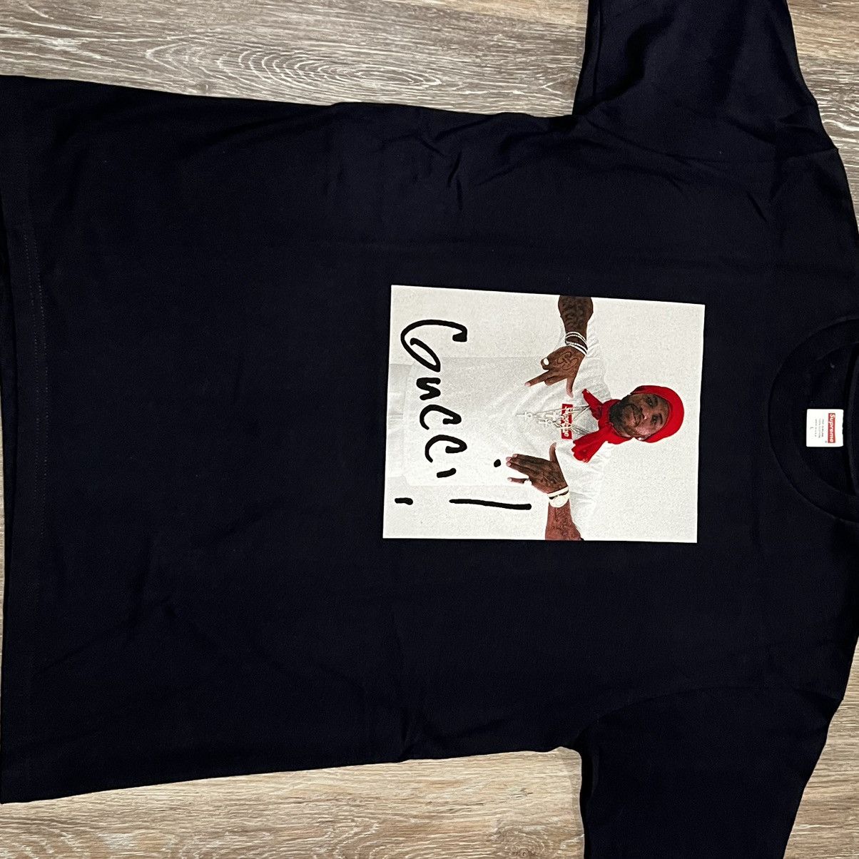 Supreme Supreme Gucci Mane Photo Tee Size US L / EU 52-54 / 3 - 19 Thumbnail
