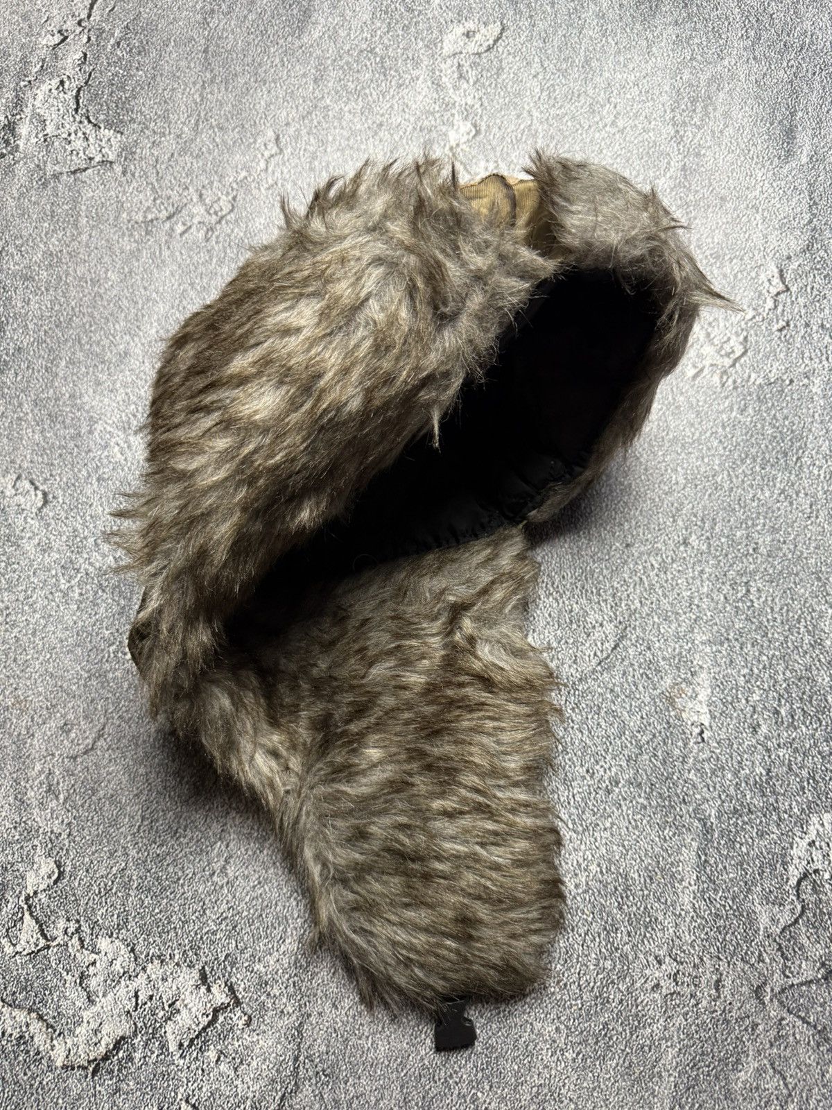 Realtree Y2K Real Tree Faux Fur Ushanka VNTG Fuzzy Warm Trapper Hat Size ONE SIZE - 5 Thumbnail