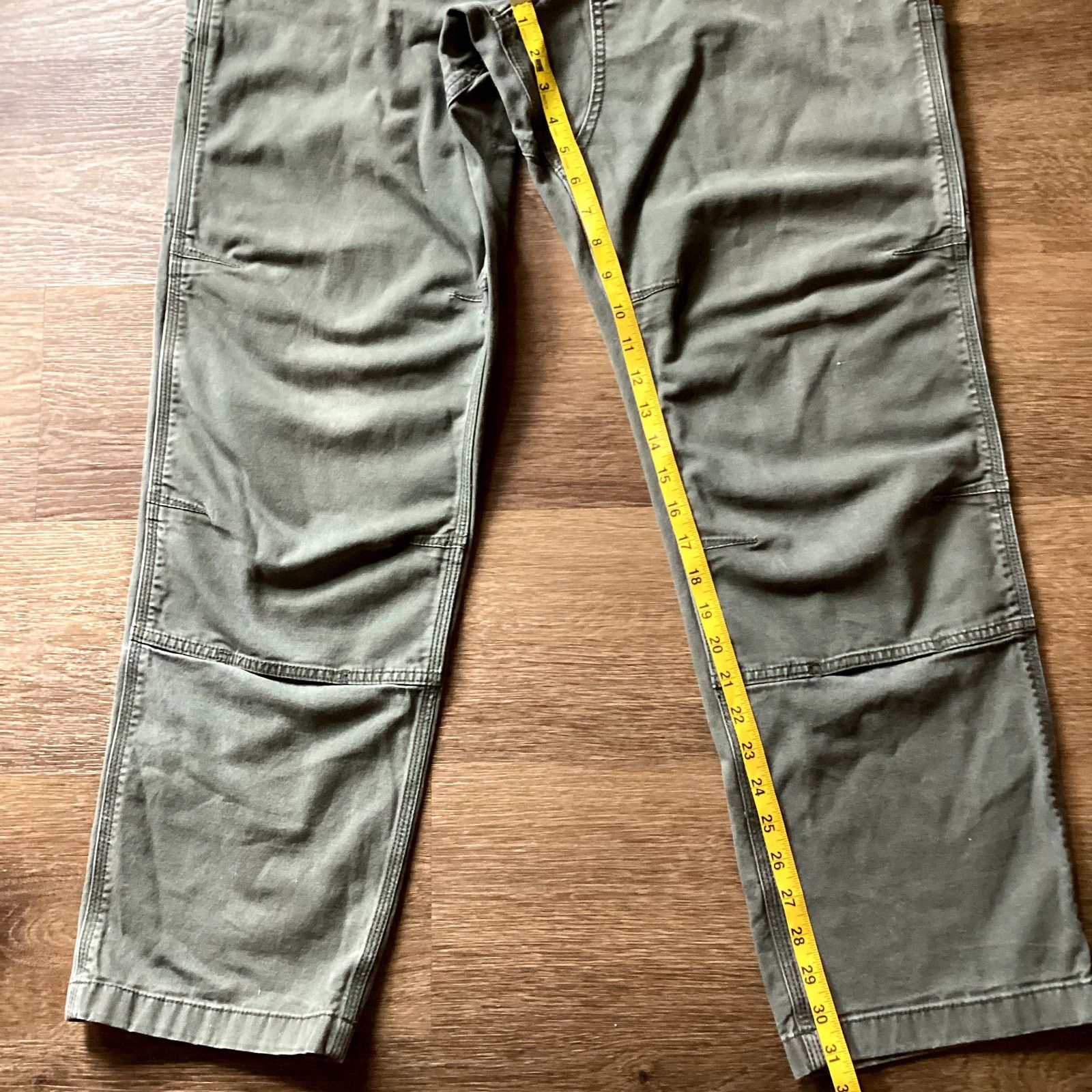 Carhartt Green Carhartt Double Knees 38 x 34 Size US 38 / EU 54 - 5 Thumbnail