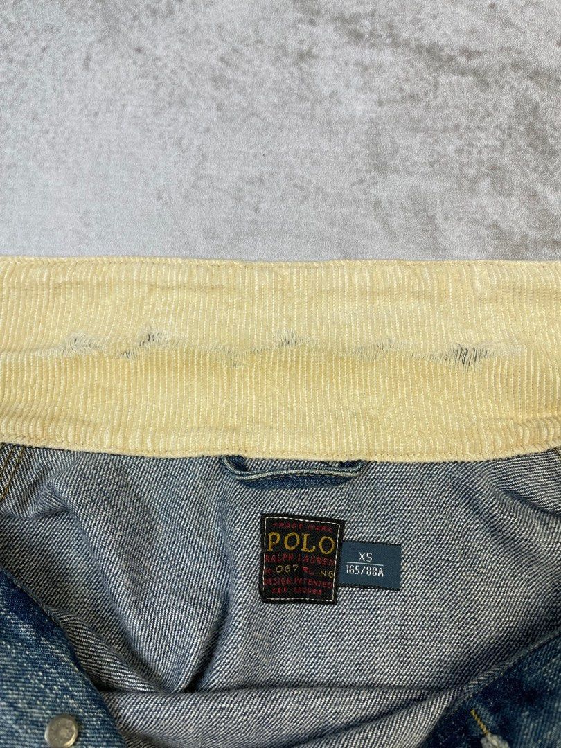 Polo Ralph Lauren Polo Rl denim Trucker distressed vintage Size US XS / EU 42 / 0 - 5 Thumbnail