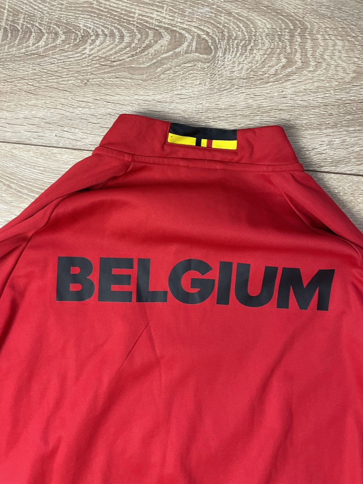 Adidas Belgium National Team Football Track Top Jacket 2016-2017 L Size US L / EU 52-54 / 3 - 6 Thumbnail