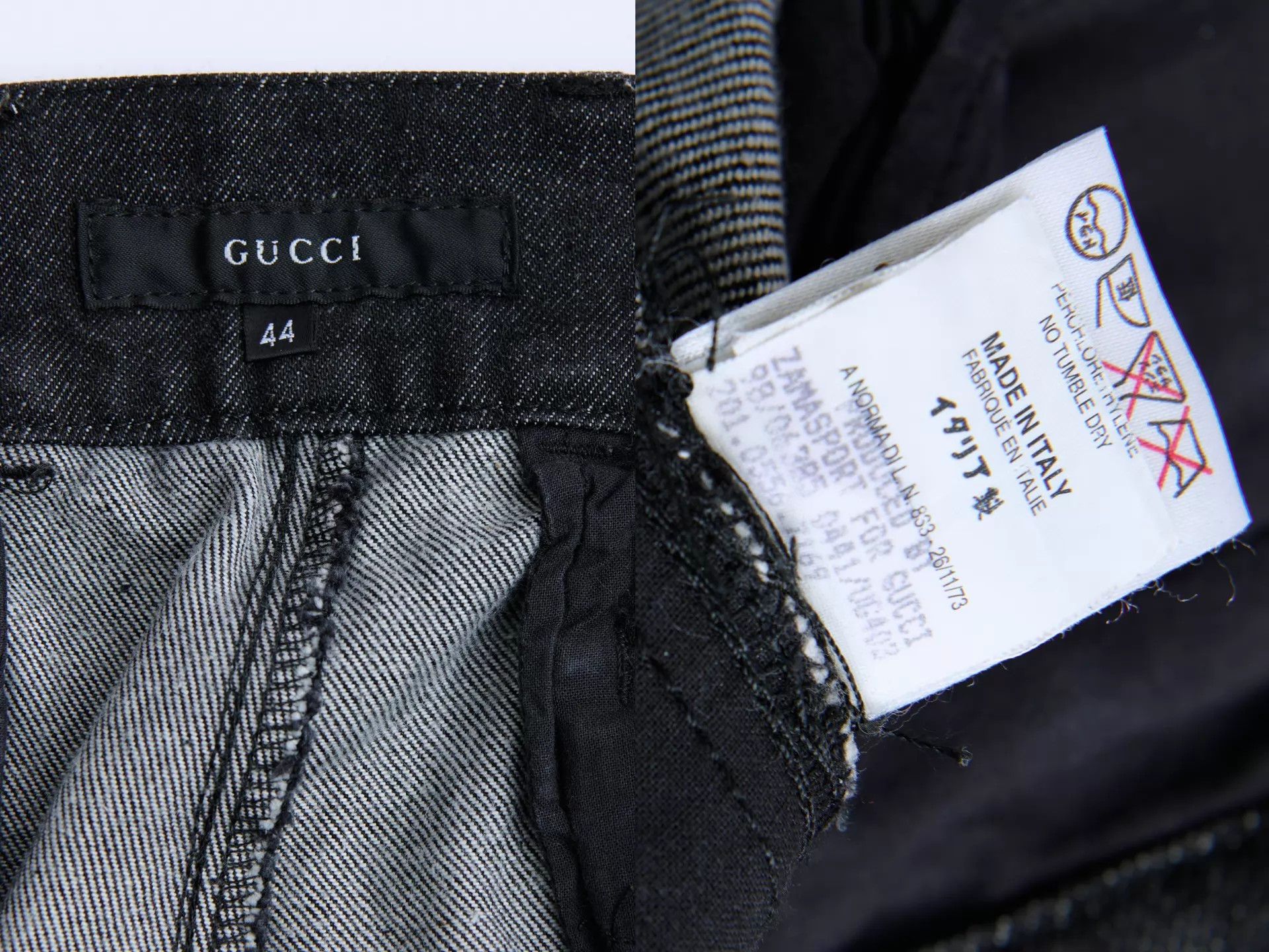 Gucci GUCCI 98SS TOM FORD Washed Men’s Jeans Metal Buckle Belt Size US 28 / EU 44 - 9 Thumbnail