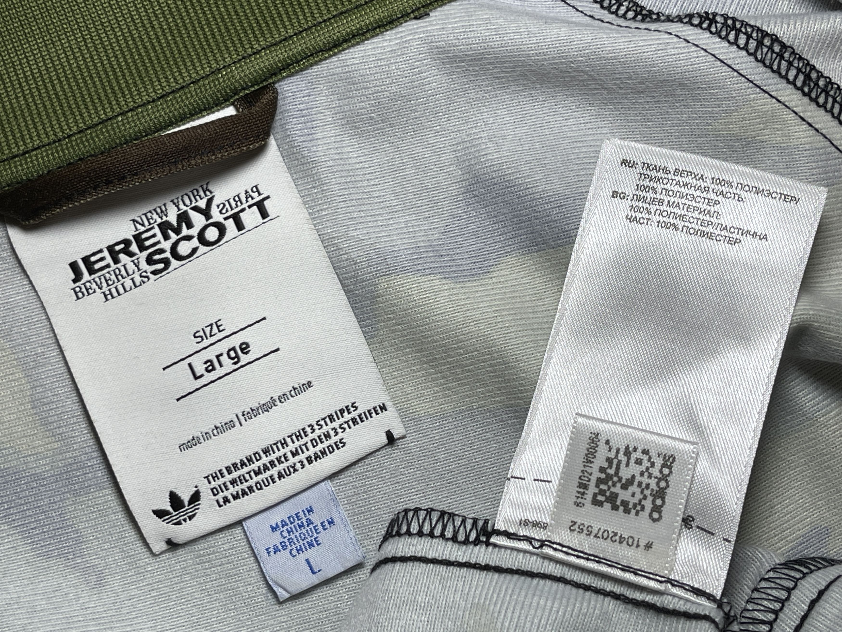 Adidas × Jeremy Scott Adidas Jeremy Scott Tracksuit Camo tuxedo Ruffle Bontage set Size US L / EU 52-54 / 3 - 3 Thumbnail