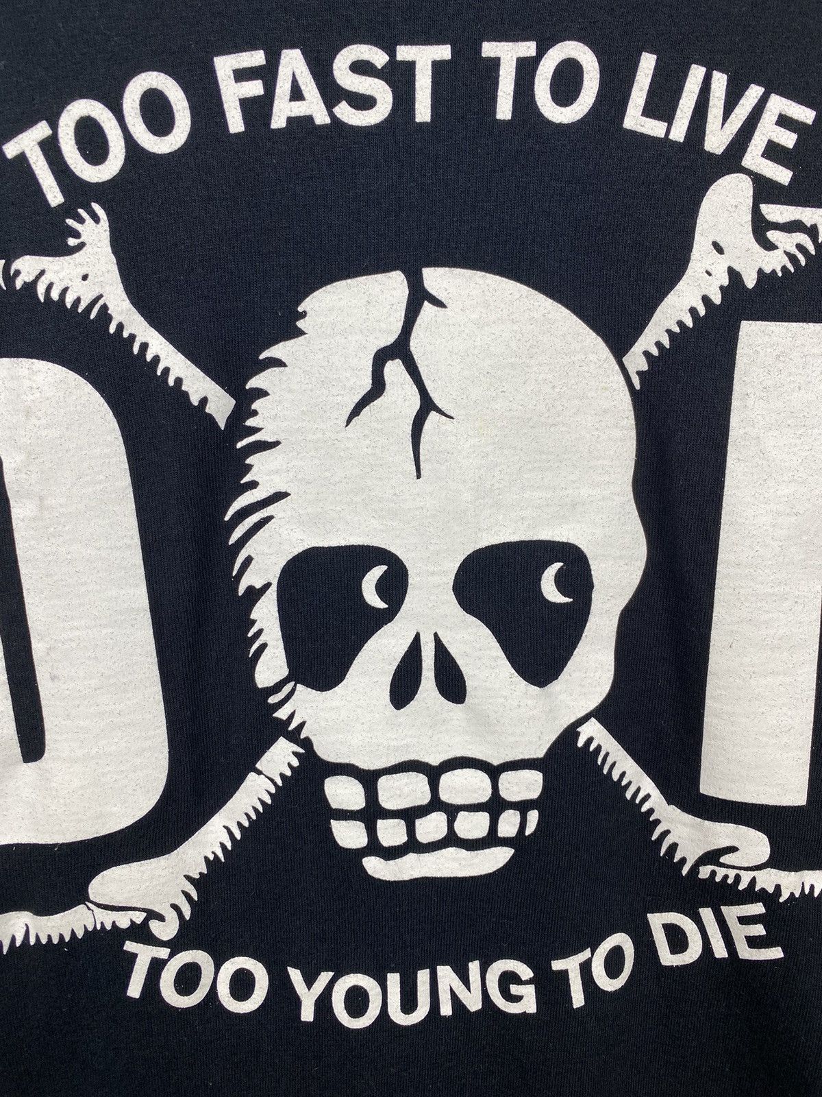 Bounty Hunter 2001 BH x Cream Soda Too Fast To Live, Too Young To Die Tee Size US S / EU 44-46 / 1 - 5 Thumbnail