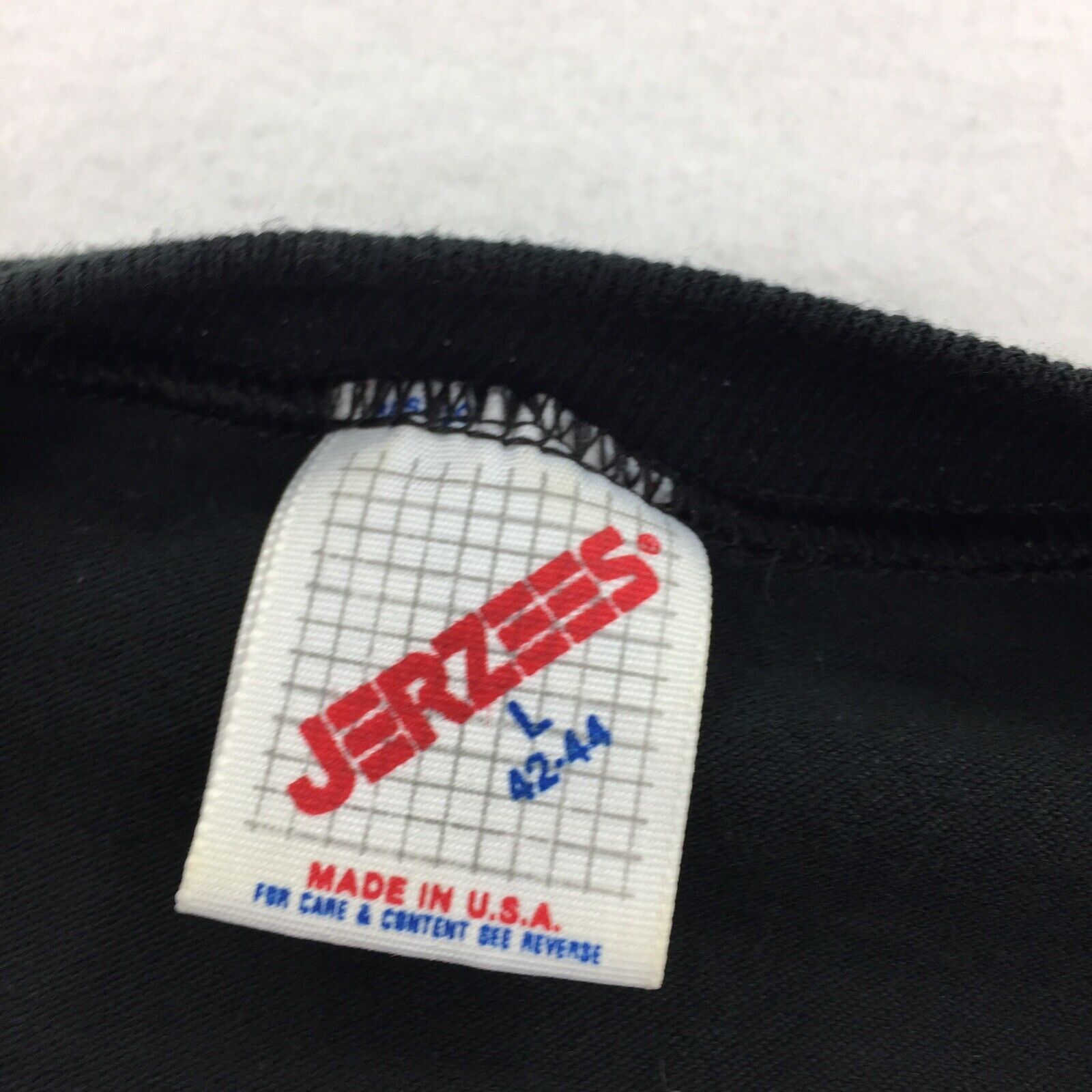 Jerzees × Vintage Vintage 1990 Detroit Pistons Bad Boys Single Stitch T-Shirt Size US L / EU 52-54 / 3 - 4 Thumbnail