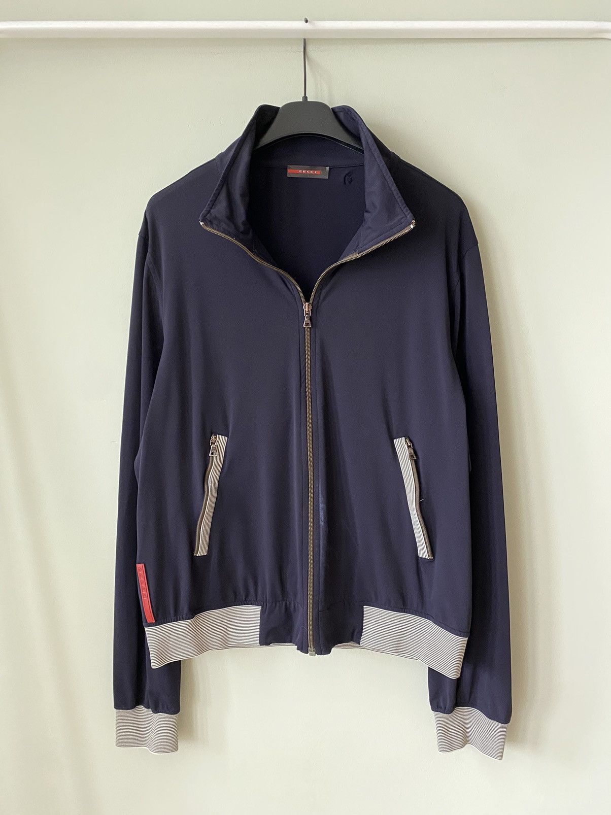 Prada Prada 2000’s Vintage Jacket red tag Size US XL / EU 56 / 4 - 2 Thumbnail