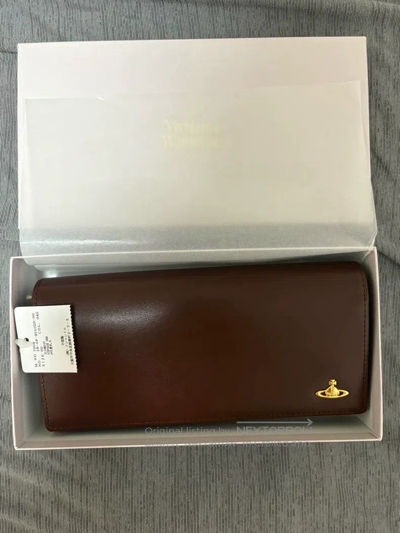 Vivienne Westwood vivienne westwood Long Brown Wallet, Multi-Card Slots, Lar Size ONE SIZE - 1 Thumbnail