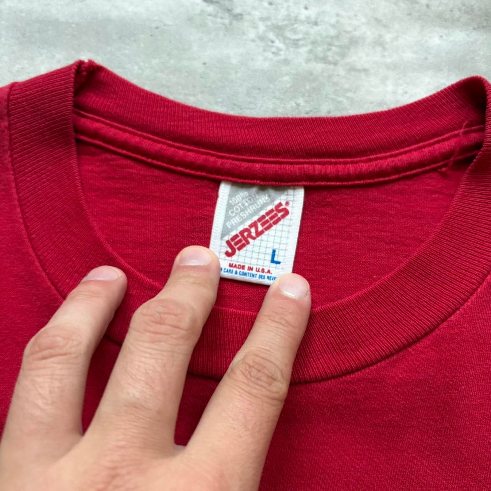 Jerzees Vintage 1990s texas tech collegeuniversity Size US L / EU 52-54 / 3 - 2 Thumbnail