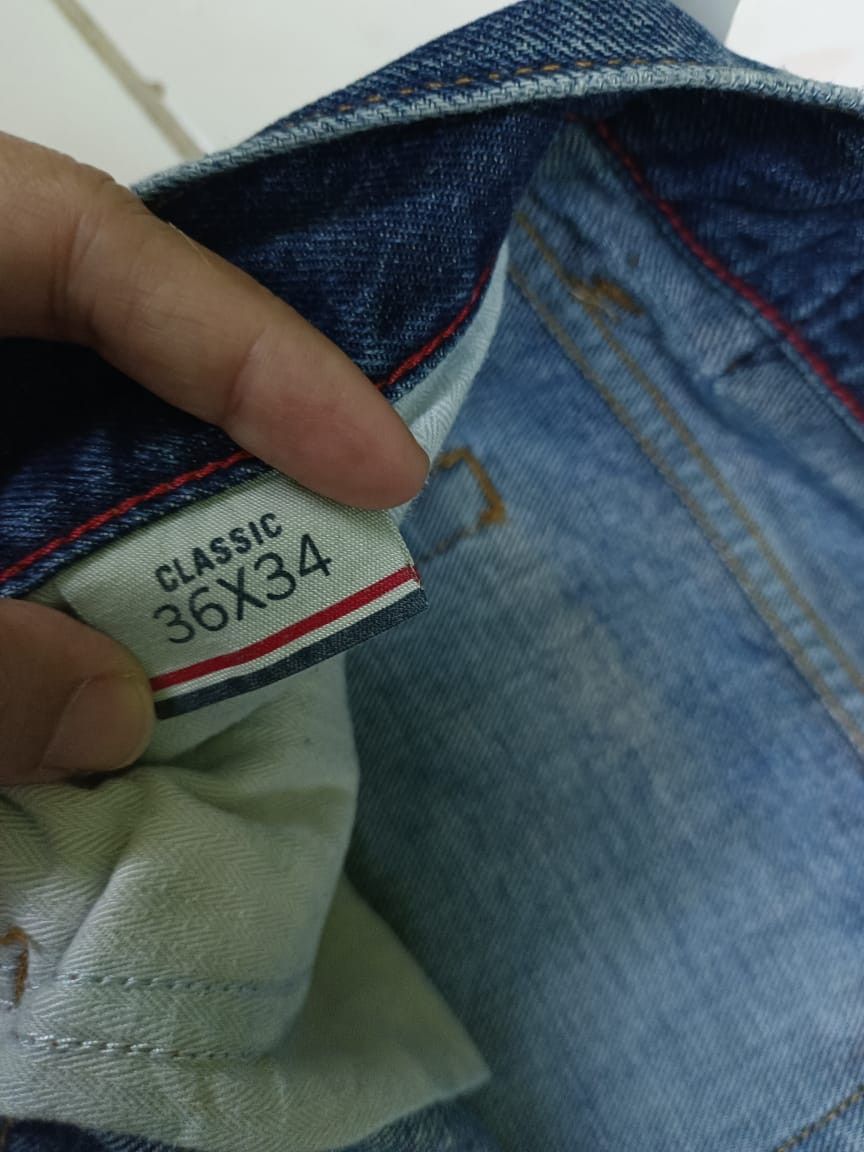 Tommy Hilfiger × Vintage Distressed Tommy Hilfiger Classic Jeans Straight Denim Pants Size US 39 - 13 Thumbnail