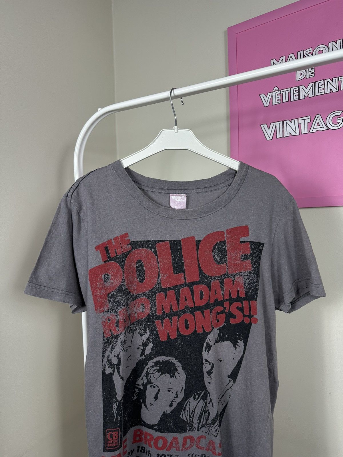 Band Tees The Police Vintage T Shirt Rock Band Tee Distressed Promo Size US S / EU 44-46 / 1 - 4 Thumbnail