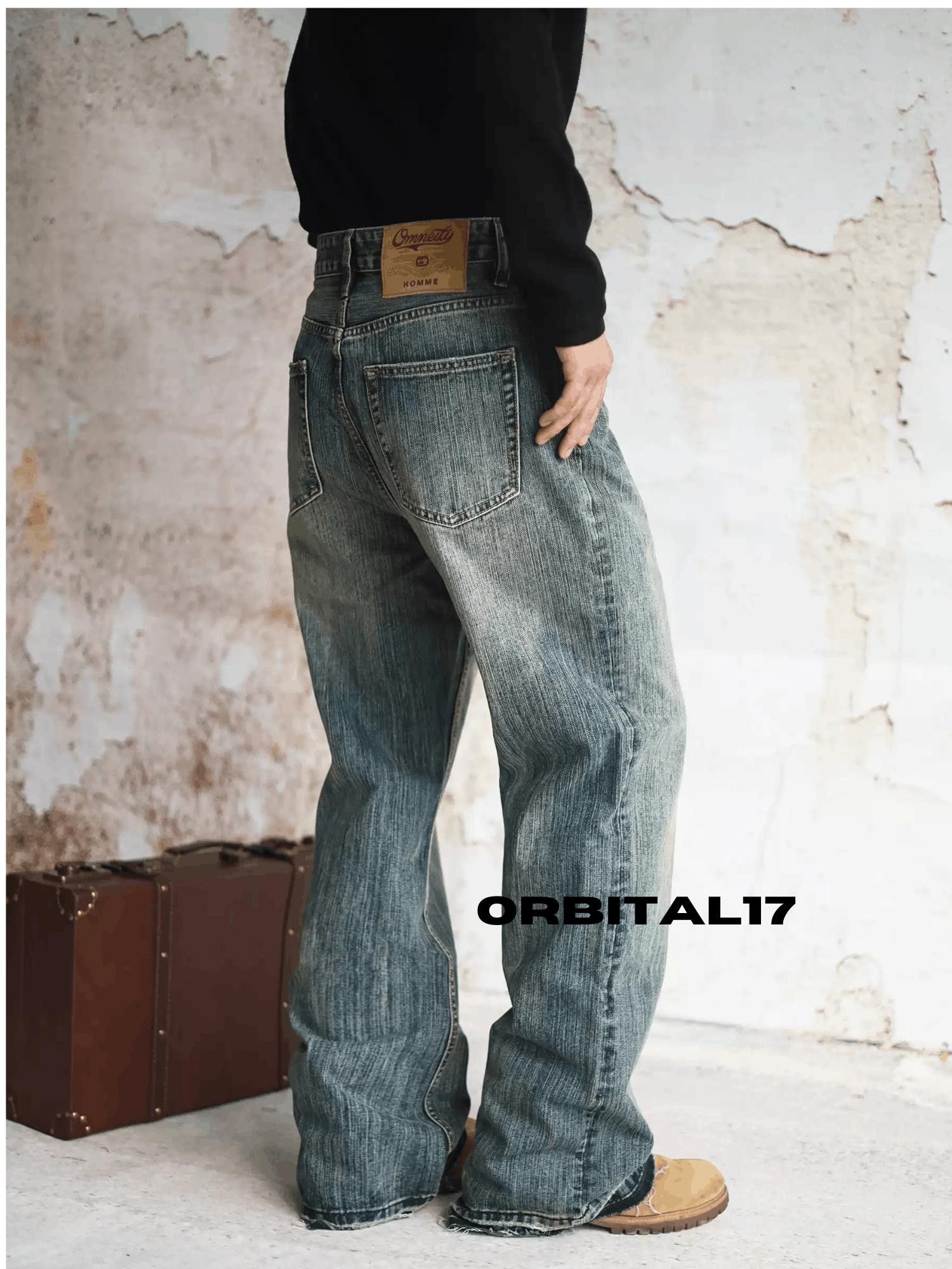 Jean × Vintage Cleanfit Baggy Washed Denim Jeans Size US 30 / EU 46 - 3 Thumbnail