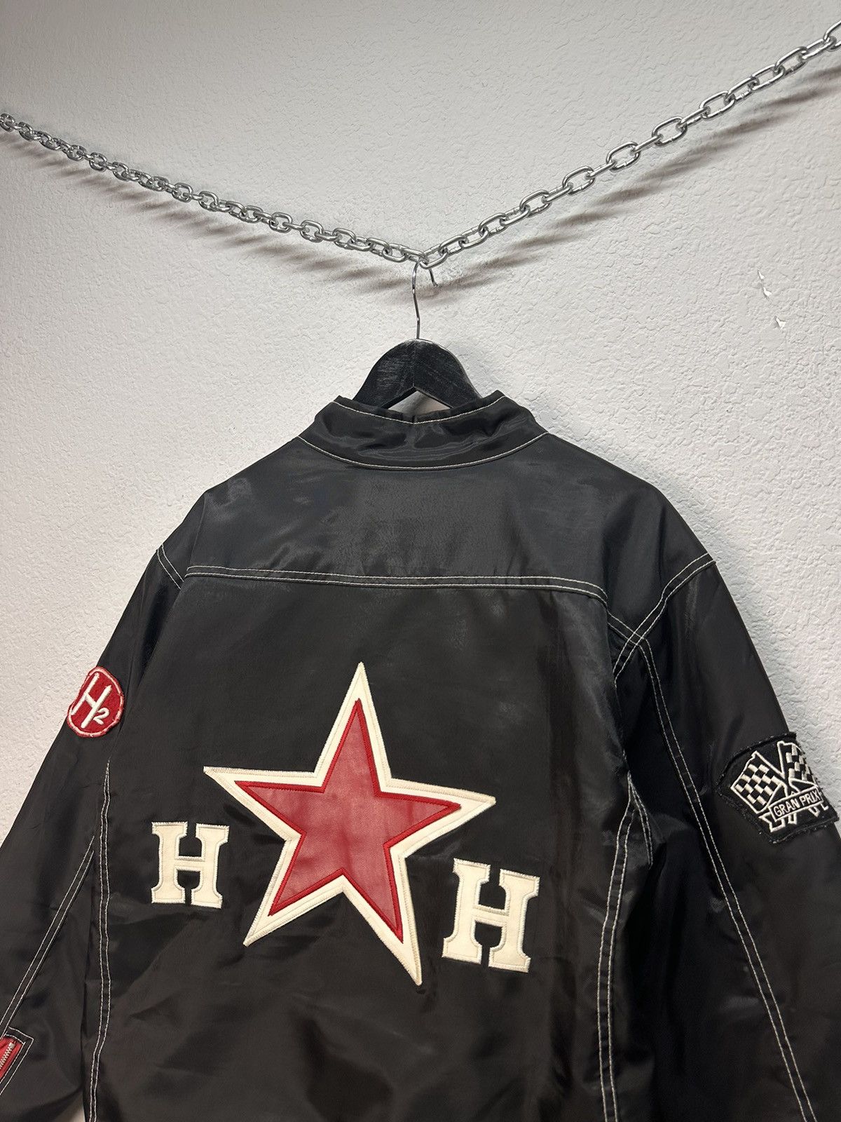 NASCAR Vintage Racing Jacket Harrison F1 Nascar Marlboro Y2k Rare Size US XXL / EU 58 / 5 - 12 Thumbnail
