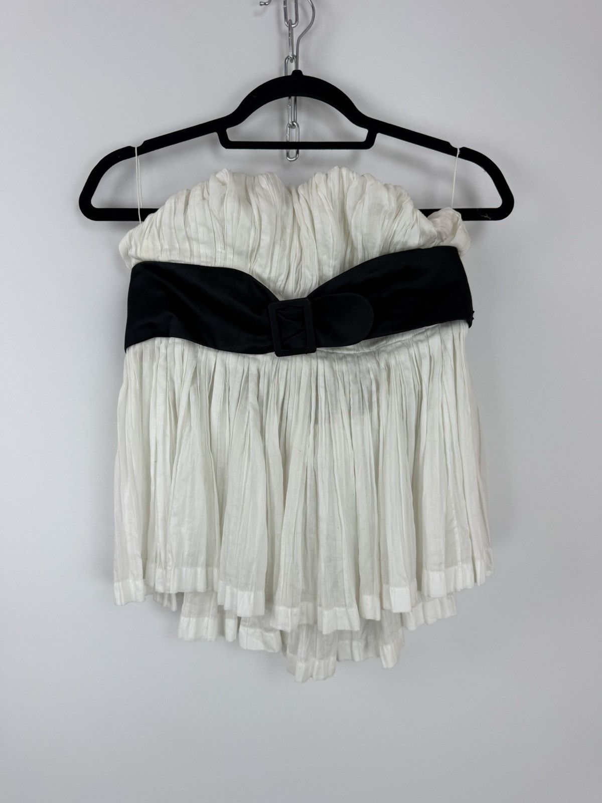 Chanel Chanel pleated top sleeve less corset Women’s size 40 Size M / US 6-8 / IT 42-44 - 1 Thumbnail