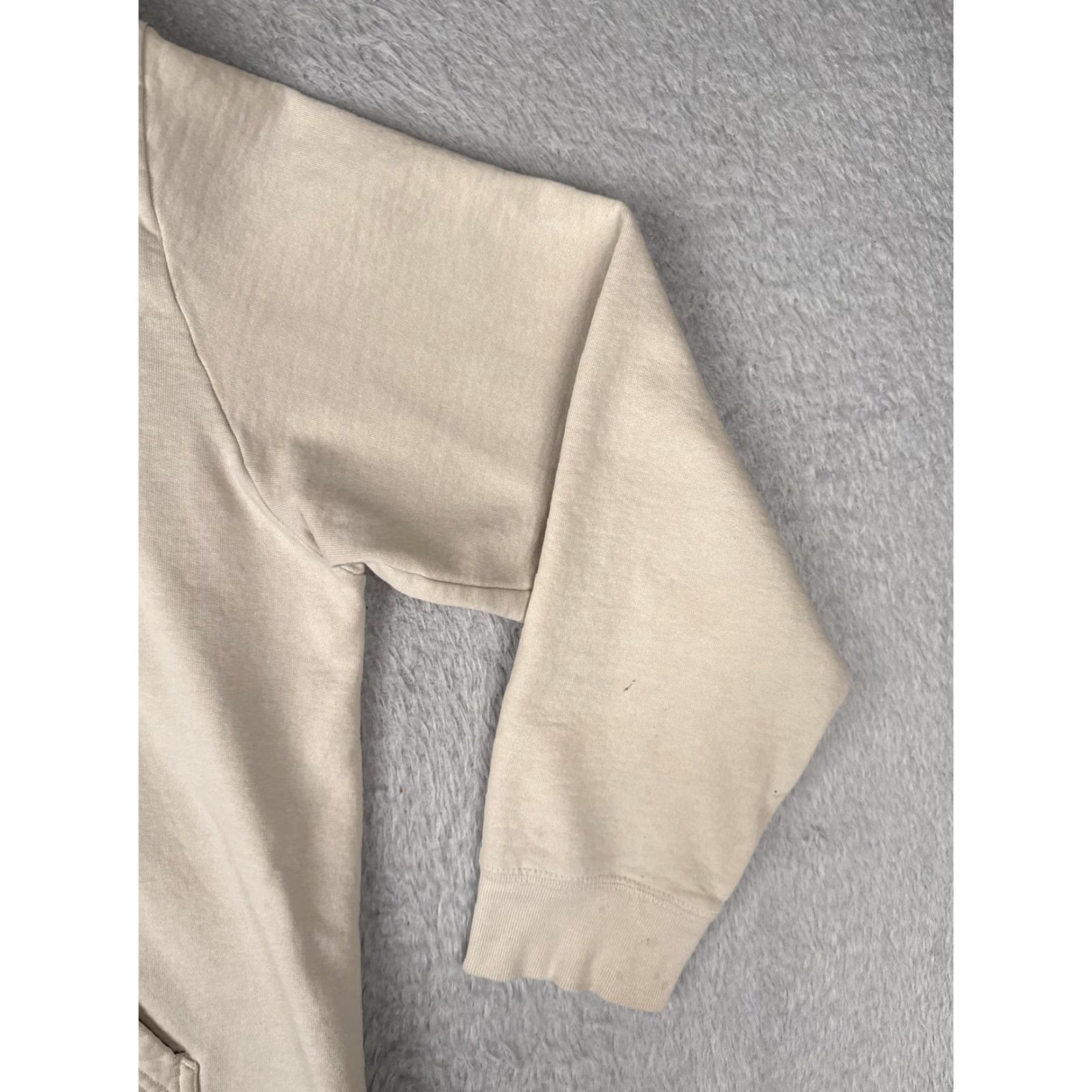 The North Face The North Face Hoodie Mens XL Beige Logo Pullover Fleece Sweatshirt Outdoor Size US XL / EU 56 / 4 - 2 Thumbnail