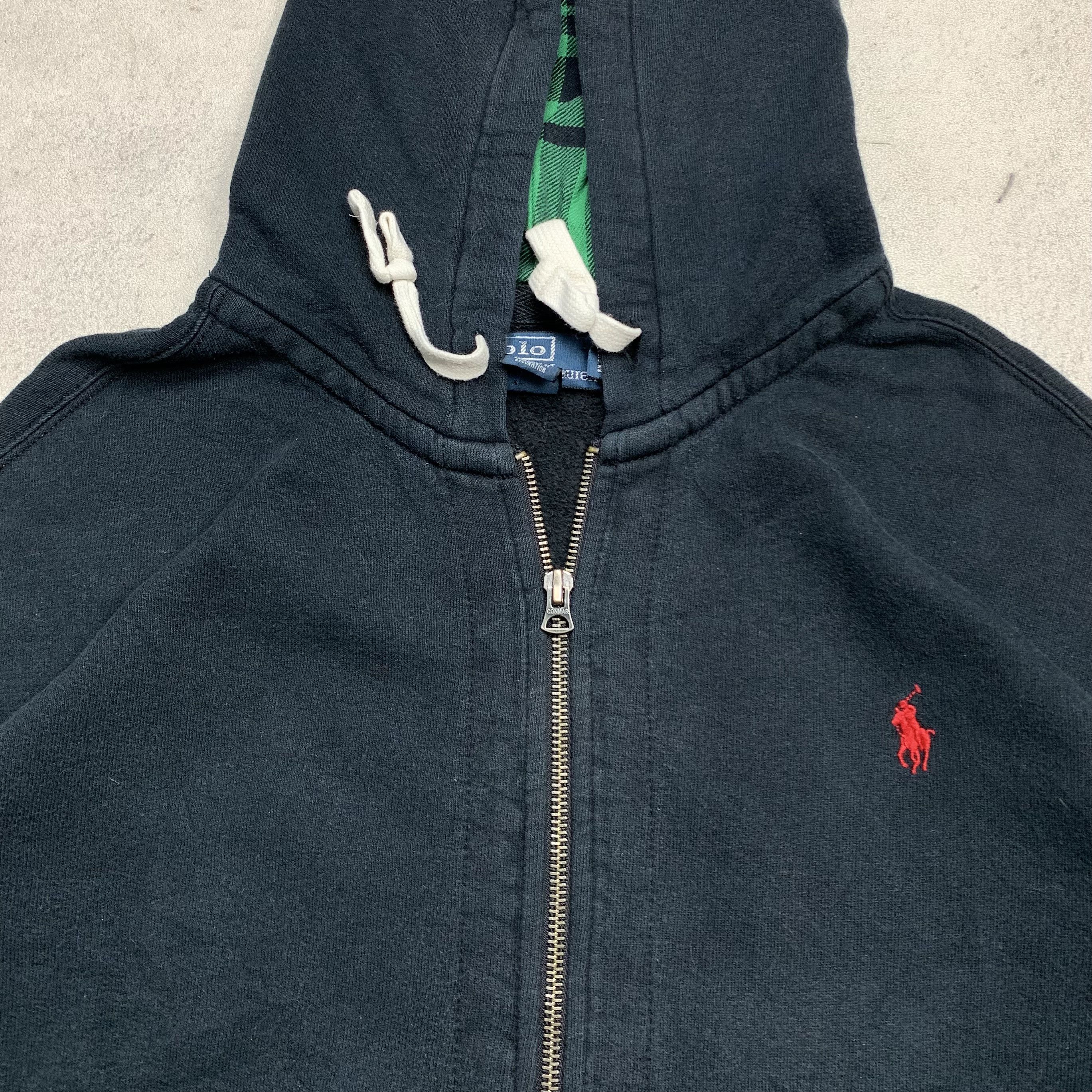 Polo Ralph Lauren Polo Ralph Lauren Zip Up Hoodie Size US XL / EU 56 / 4 - 3 Thumbnail