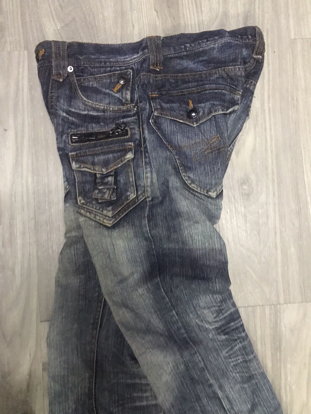 14th Addiction In The Attic - Flare Jeans Size US 30 / EU 46 - 16 Thumbnail