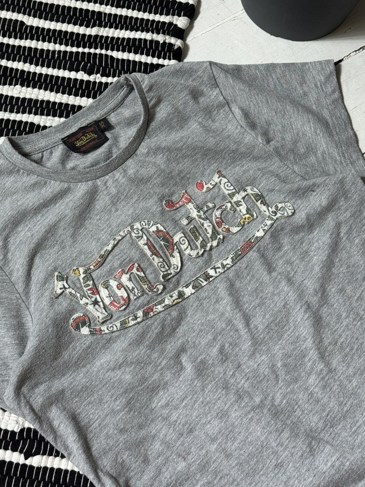Vintage VINTAGE VON DUTCH 2000s TEE SHIRT Size XS / US 0-2 / IT 36-38 - 2 Thumbnail