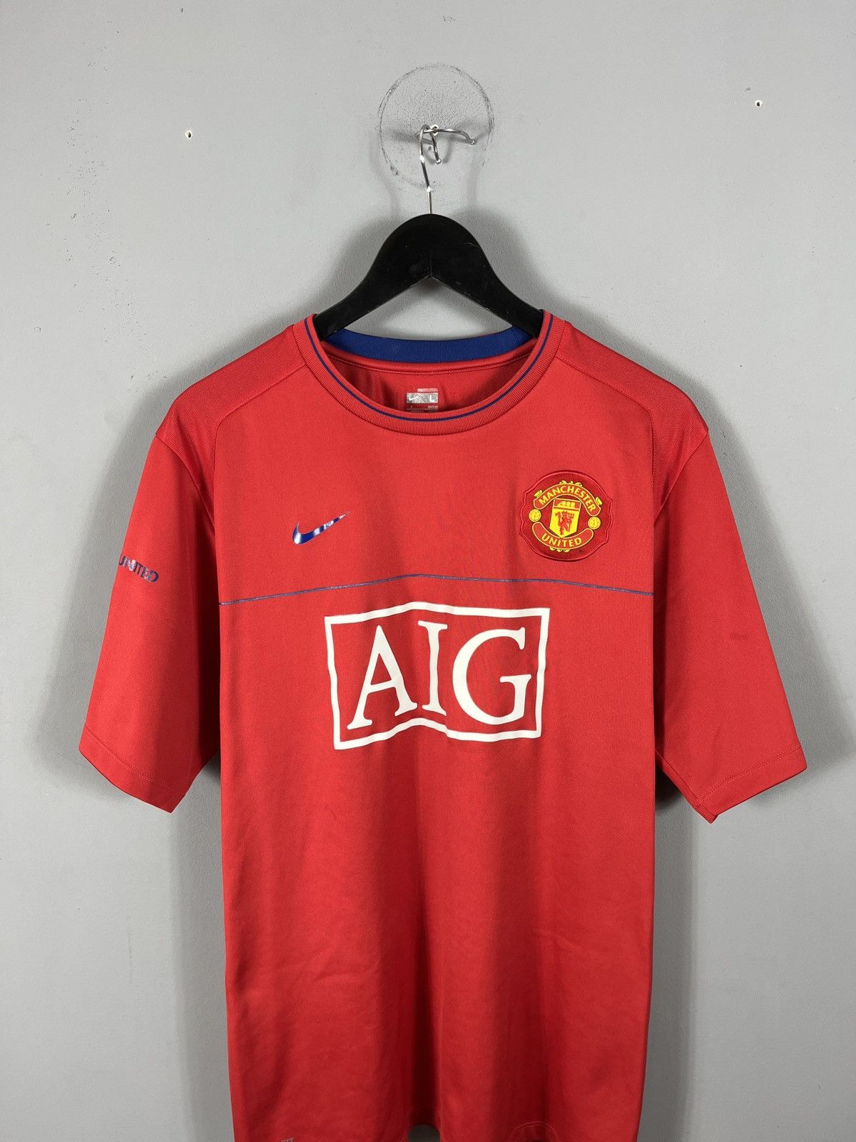 Nike NIKE MANCHESTER UNITED 2009/2010 FOOTBALL SHIRT JERSEY Size US L / EU 52-54 / 3 - 2 Thumbnail