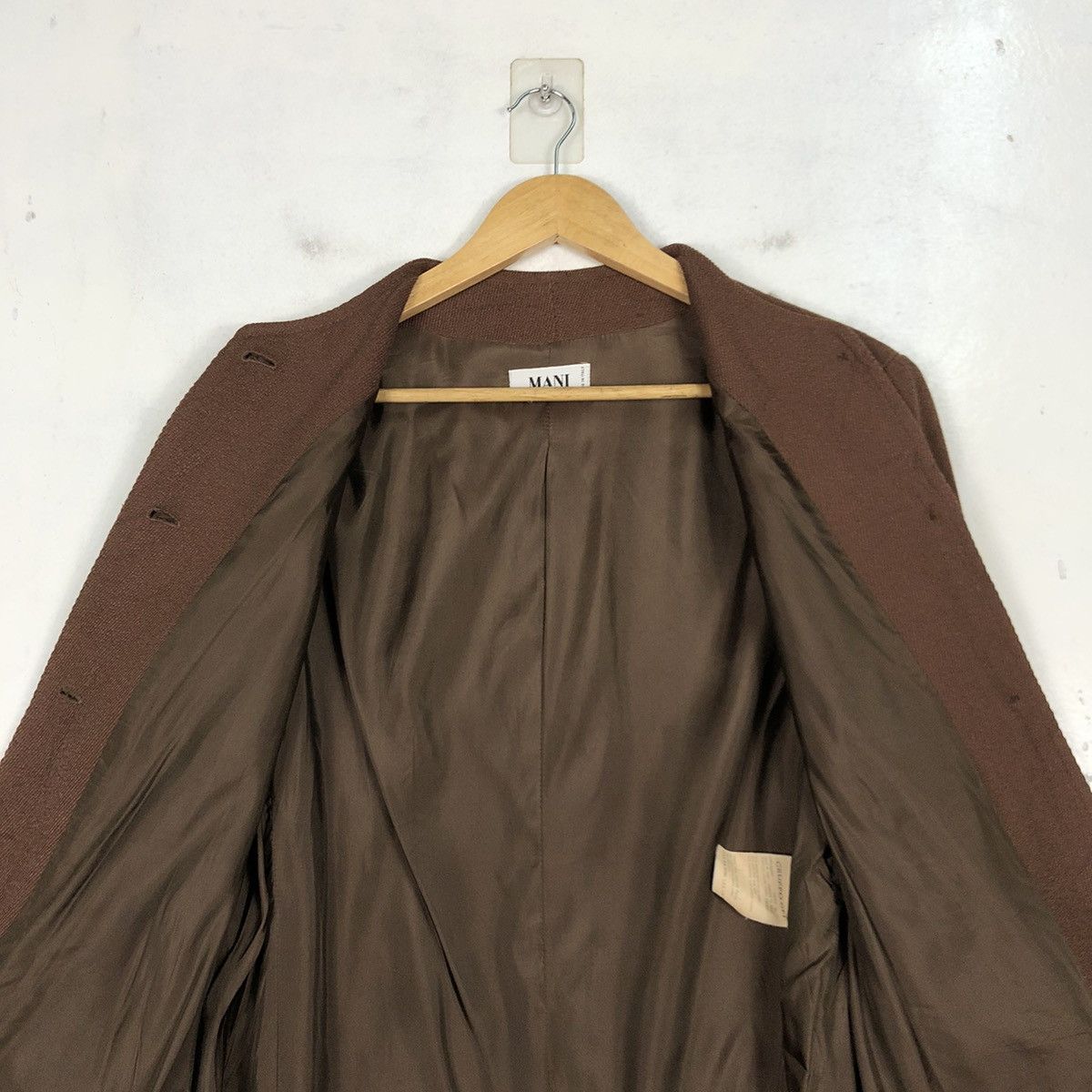 Japanese Brand VINTAGE MANI ITALY COAT Size M / US 6-8 / IT 42-44 - 12 Thumbnail