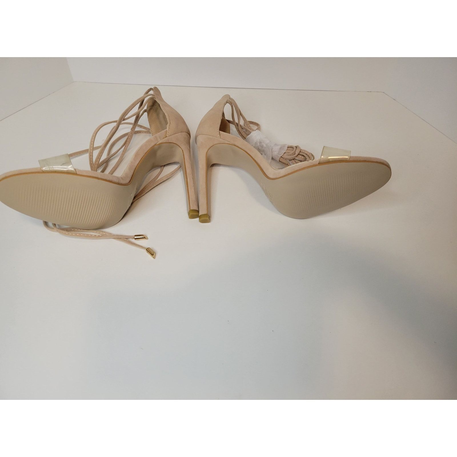 Other Women's SIMMI London Open Toe Lace Up 4" Stiletto Heels US 7 Size US 7 / IT 37 - 4 Thumbnail