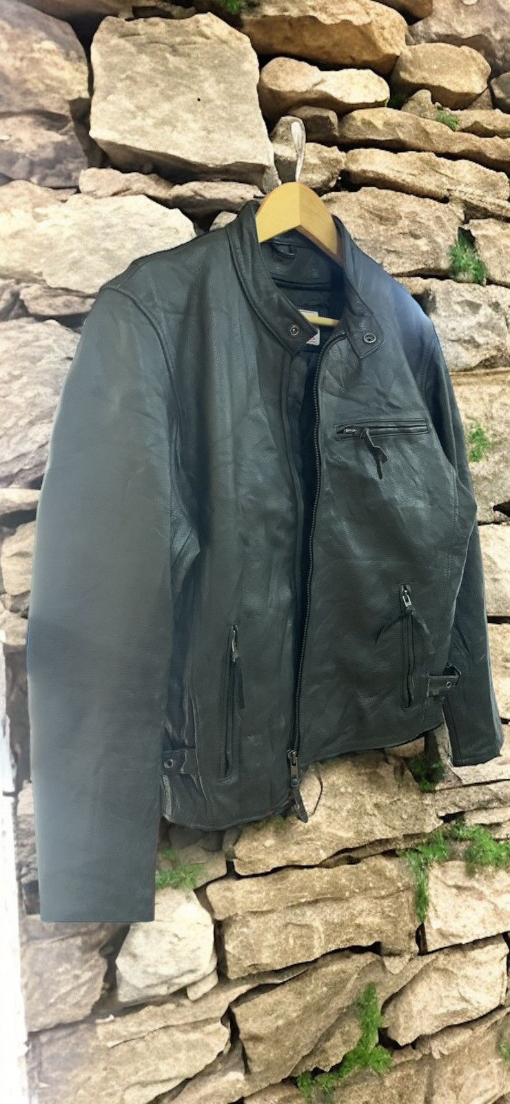 Vintage Vintage Motorcycles Leather Jacket Size US S / EU 44-46 / 1 - 2 Thumbnail