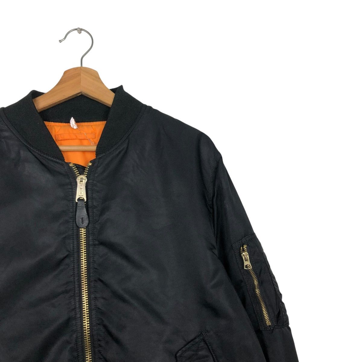 Alpha Industries 🔥VINTAGE BOMBER JACKET REVERSIBLE ALPHA INDUSTRIES USA Size US XL / EU 56 / 4 - 8 Thumbnail