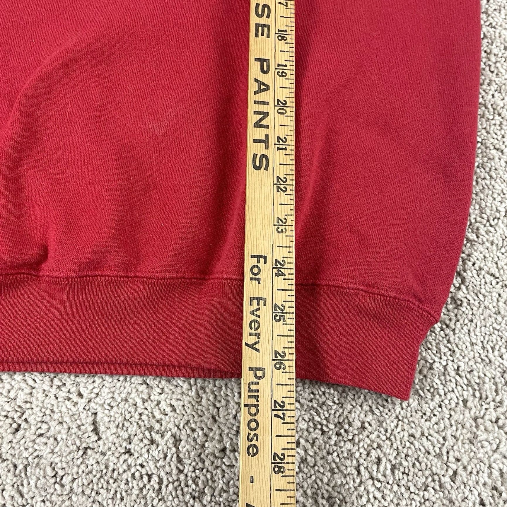 Disney VINTAGE Disney Mickey Mouse Sweatshirt Large Red Pullover Crewneck Plaid USA D48 Size US L / EU 52-54 / 3 - 5 Thumbnail