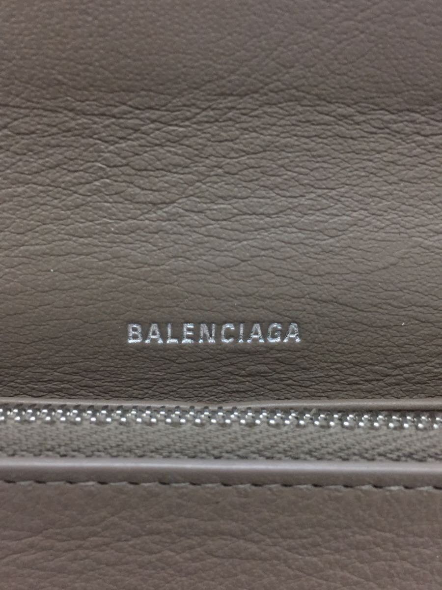 Balenciaga Balenciaga Leather Long Wallet Beige Size ONE SIZE - 3 Thumbnail